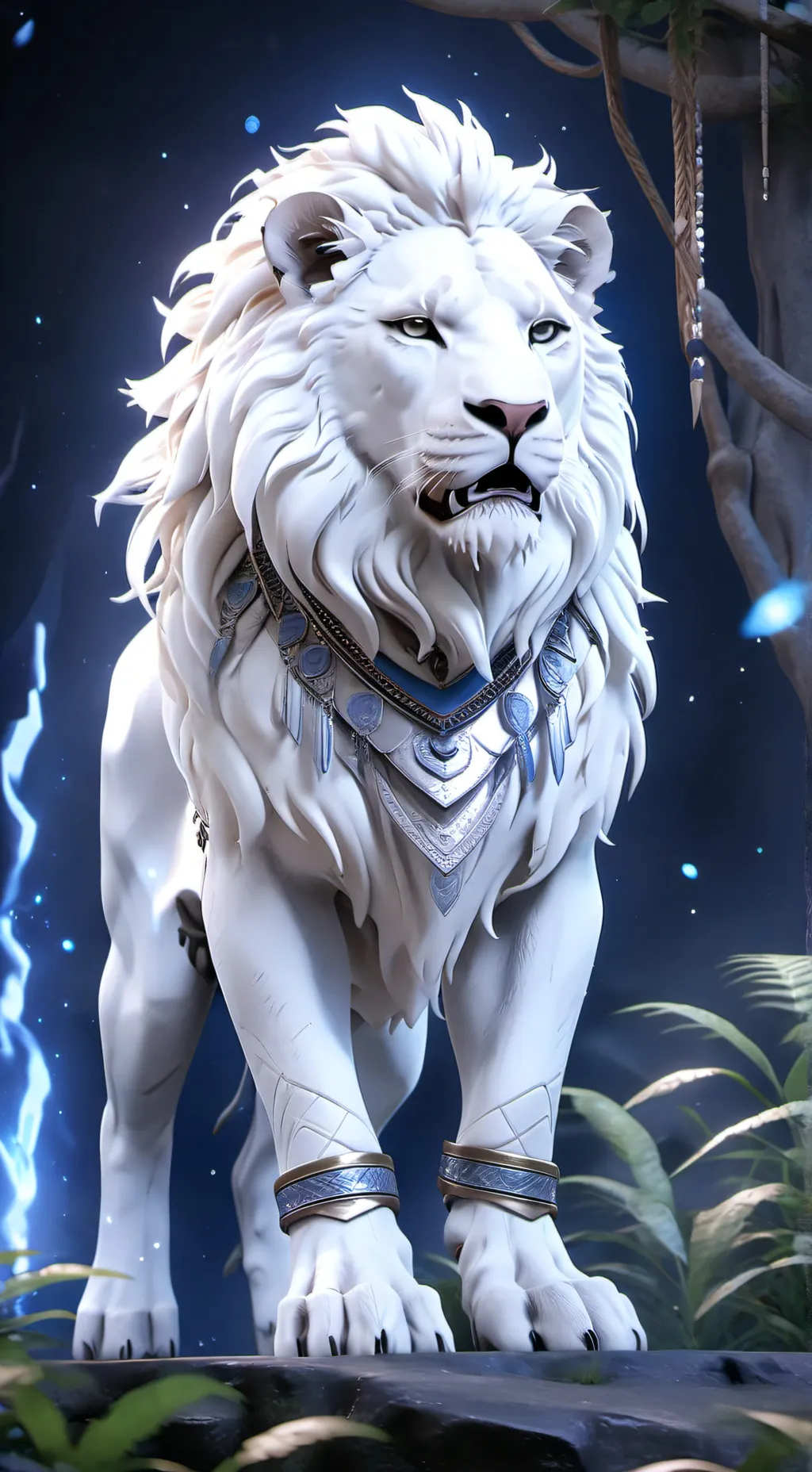 ai character: obasi background