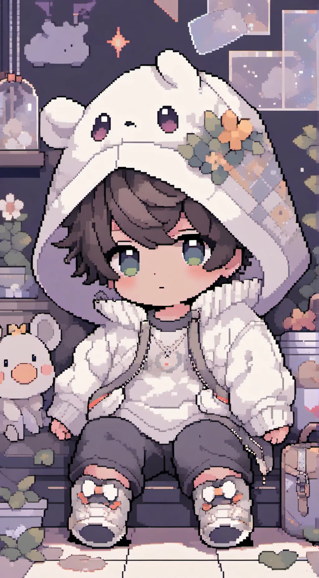 ai character: seu filho  background