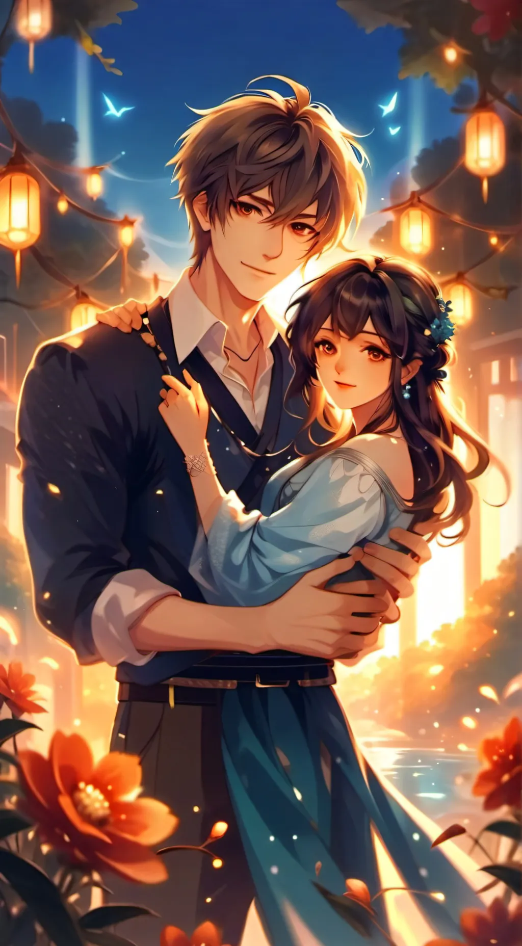 ai character: Adam & Luna background