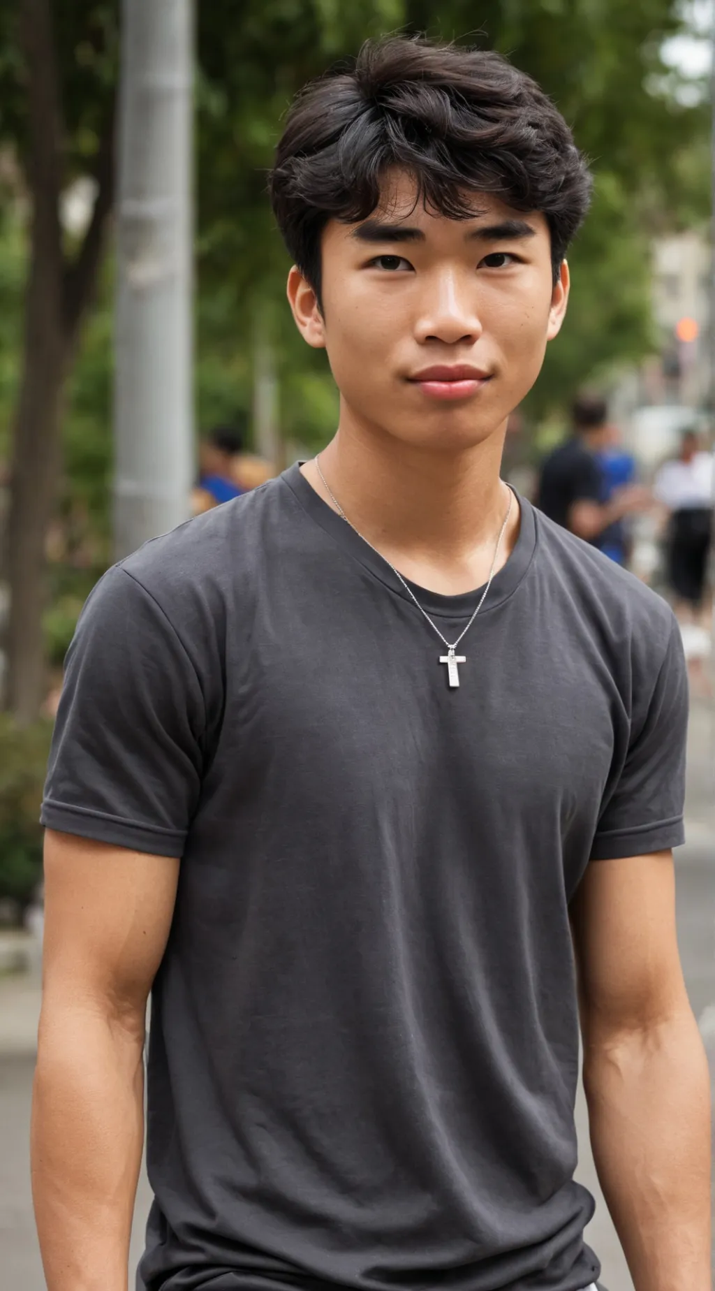 ai character: Edison Park background