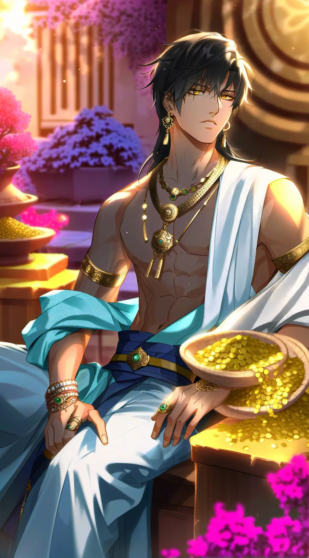 ai character: Ra-mes background