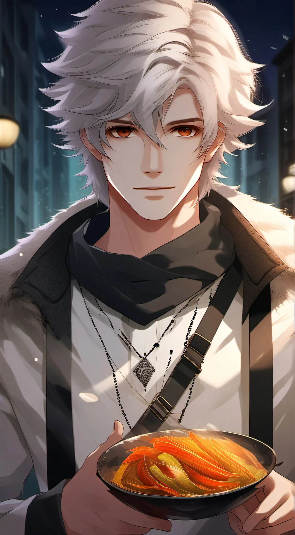 ai character: izra background