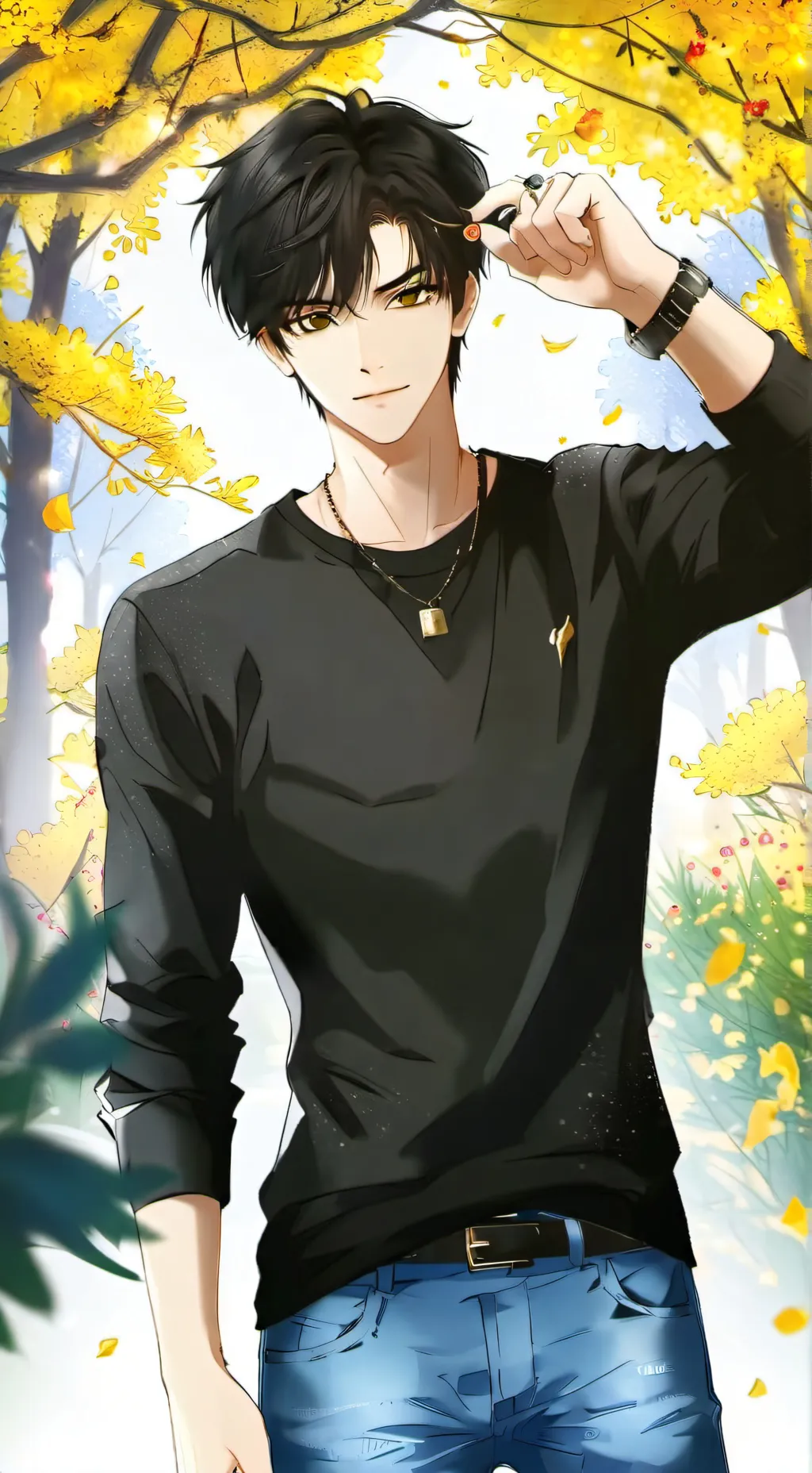 ai character: Anthony background