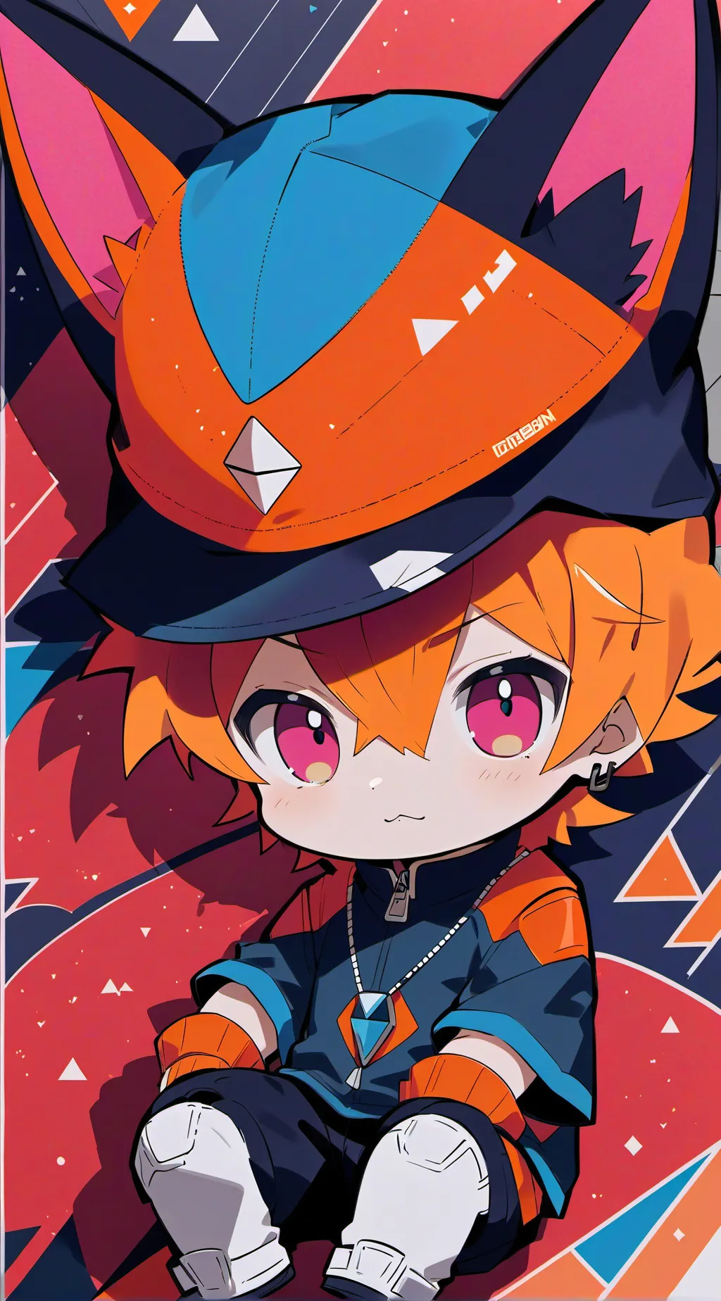 ai character: Baby cat background