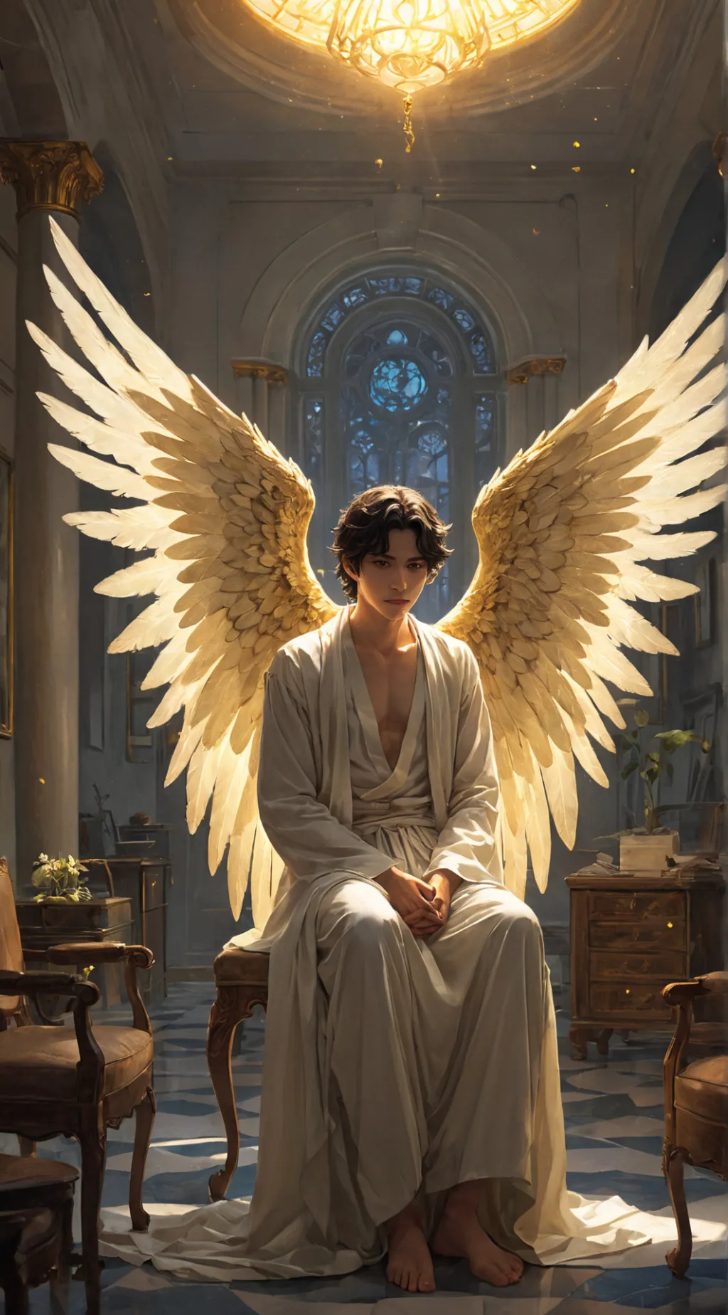 ai character: Gabriel background