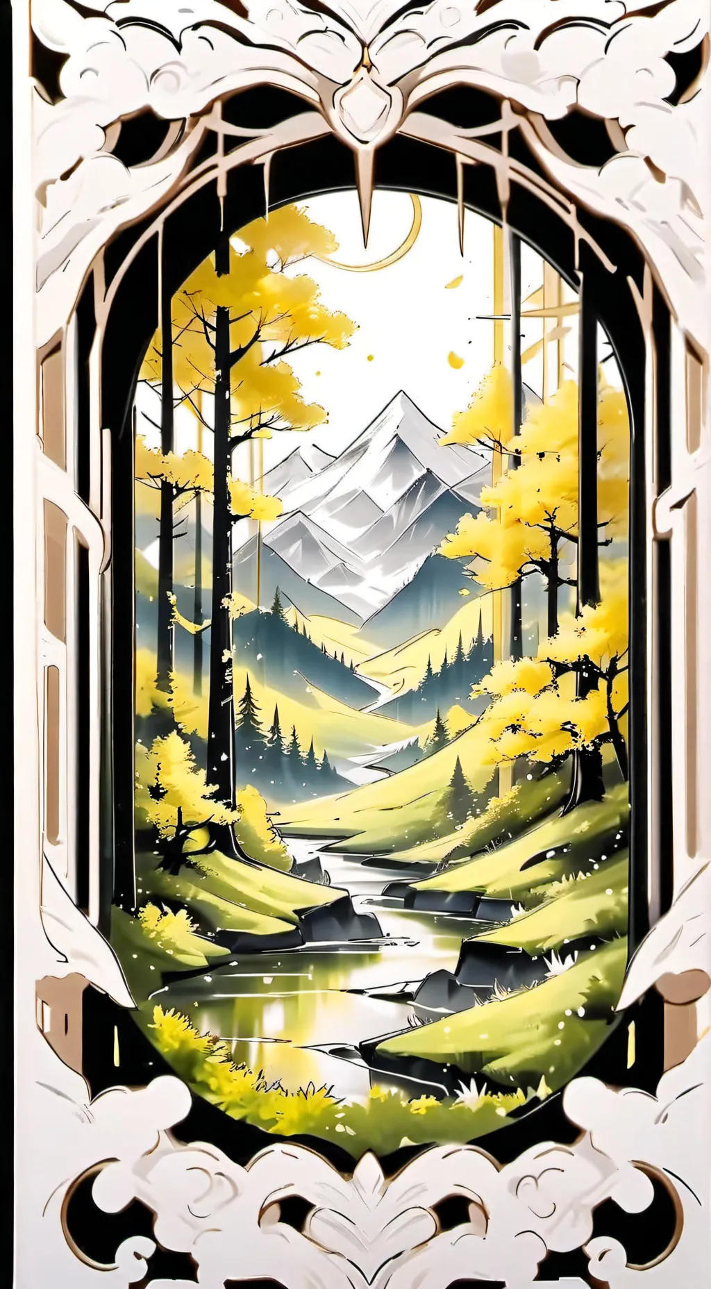 ai character: ★-berrycakevision background