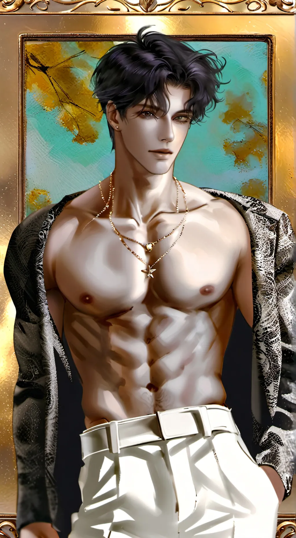 ai character: Ray background