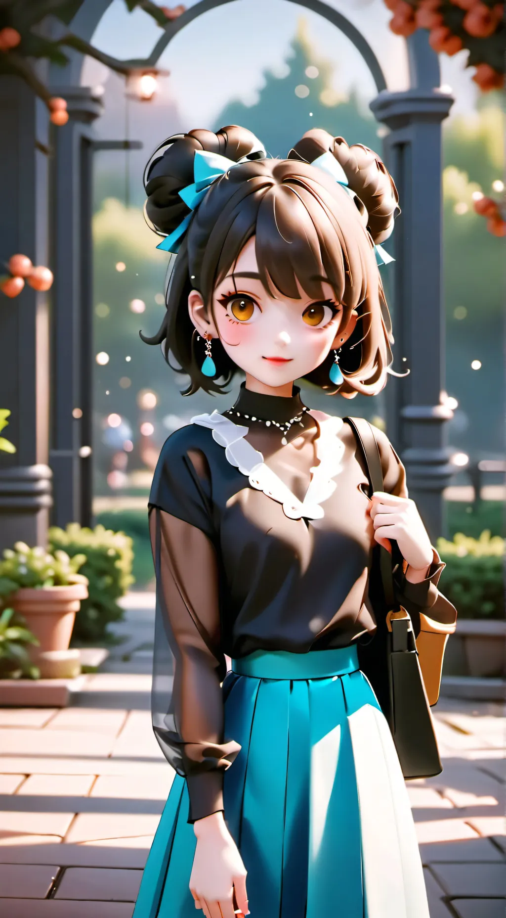 ai character: pick me lye background