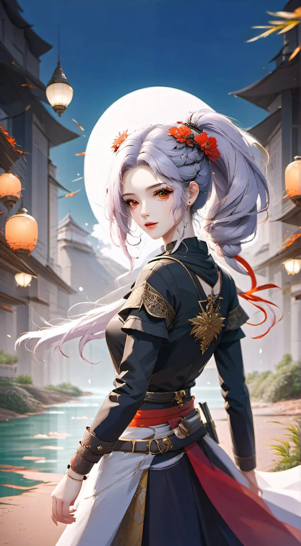 ai character: Dabi (pro hero) background