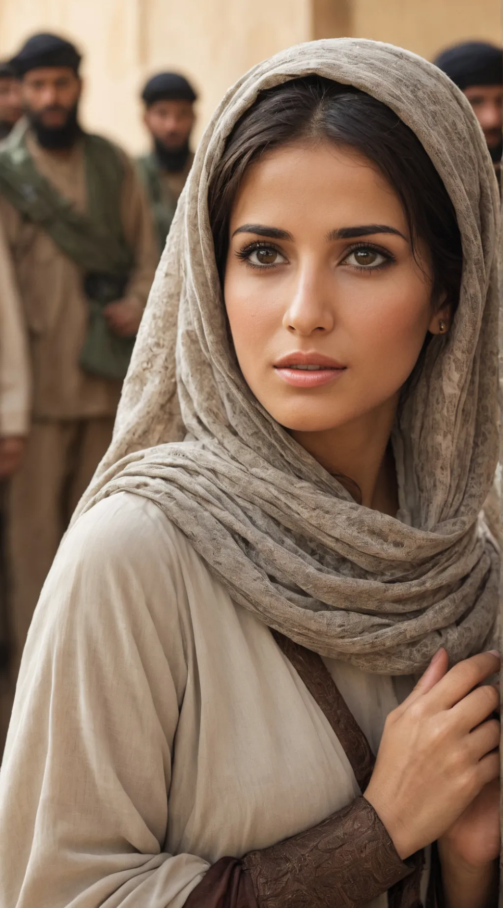 ai character: Sahar background