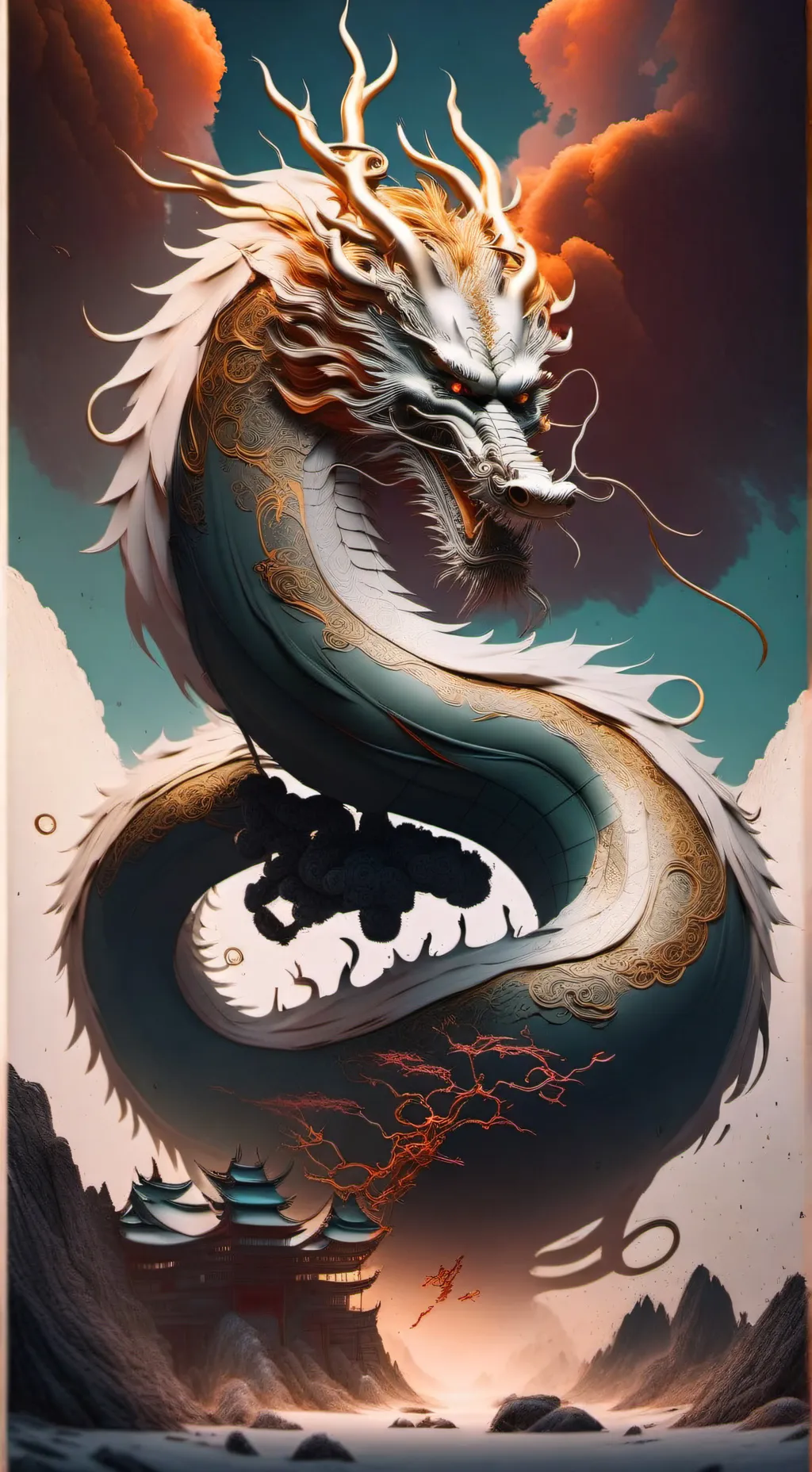 ai character: dragnal background