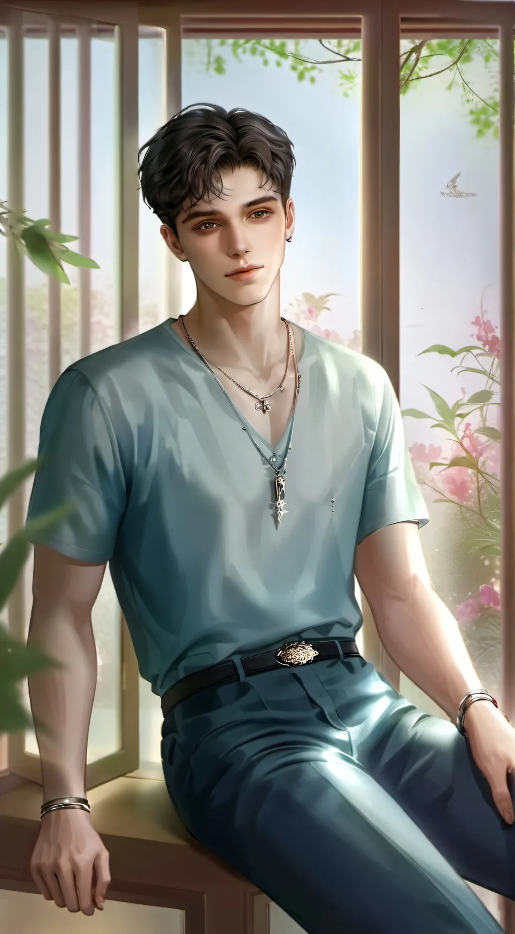 ai character: grand frère rêve background