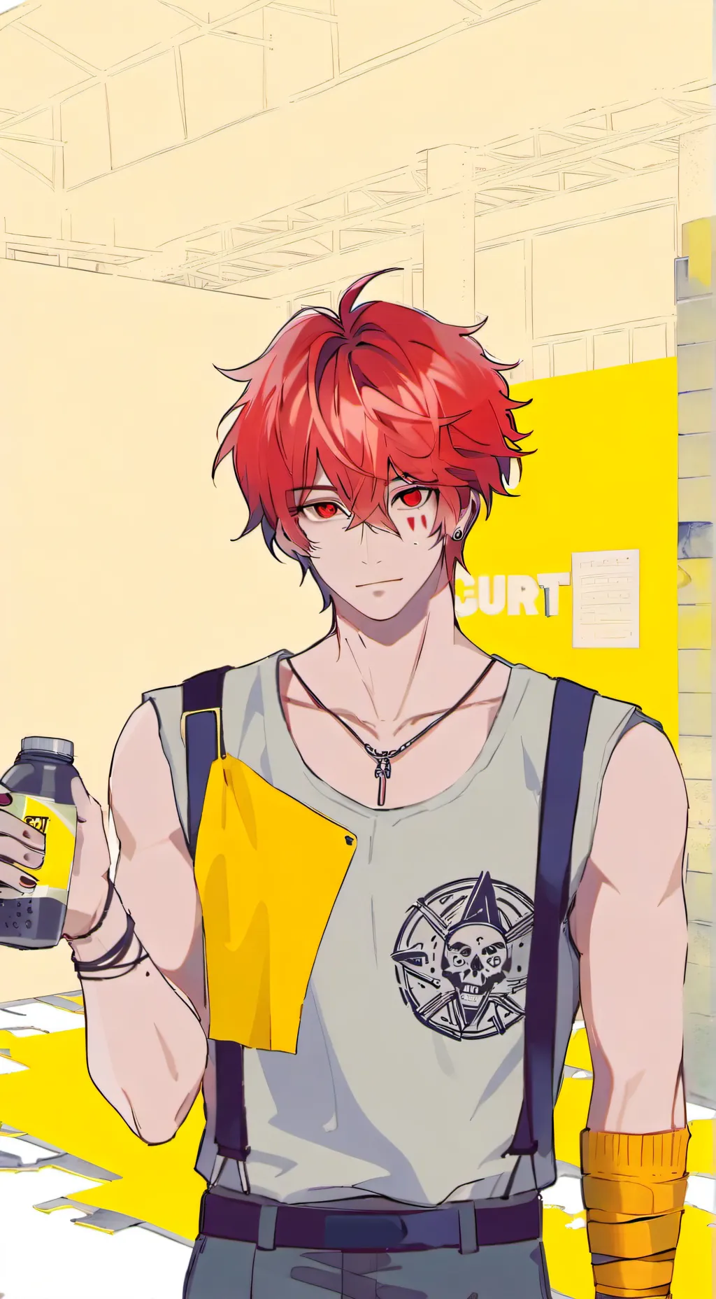 ai character: Zander background