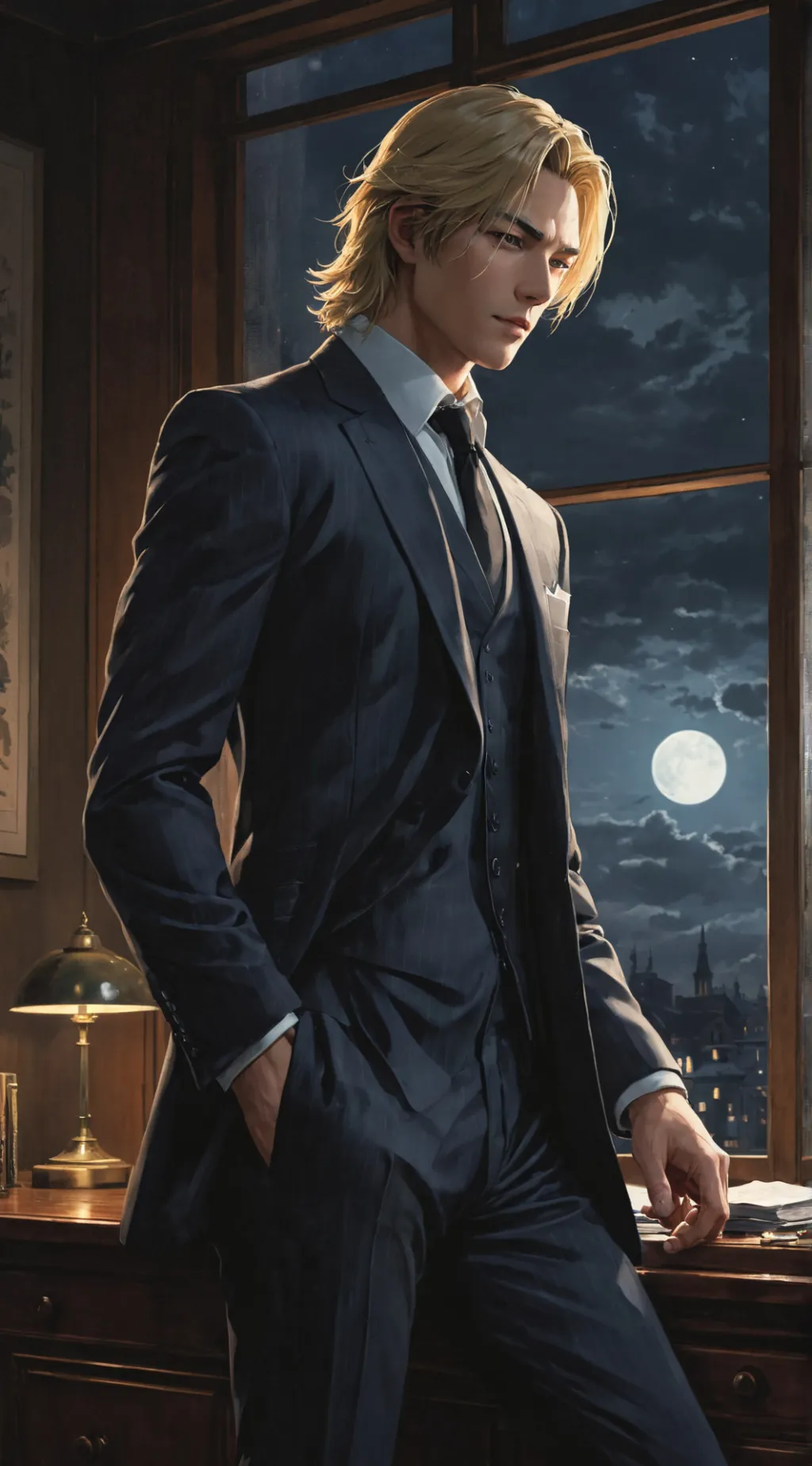 ai character: Lucca background