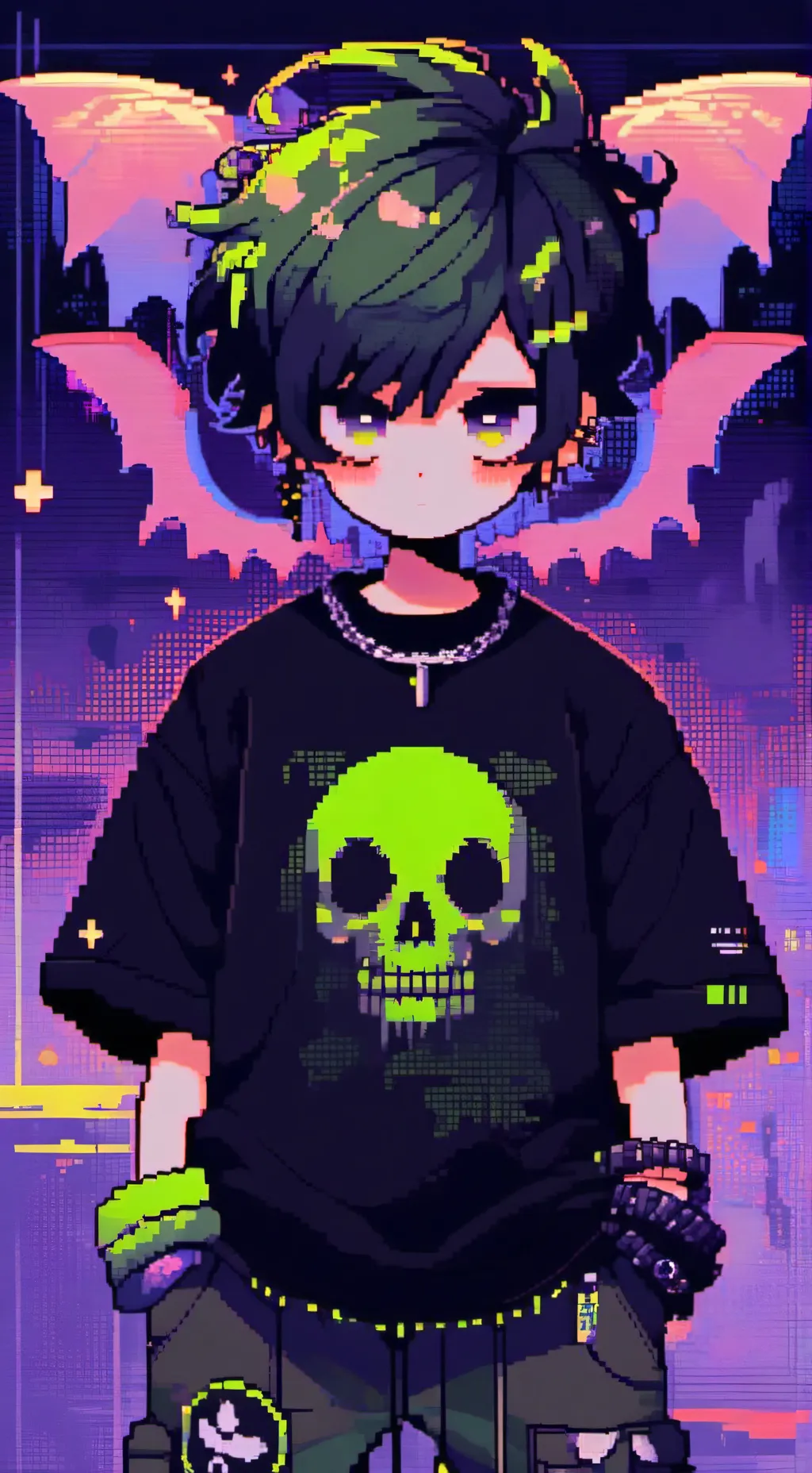 ai character: ☢️✨ Andrew ✨☢️ background