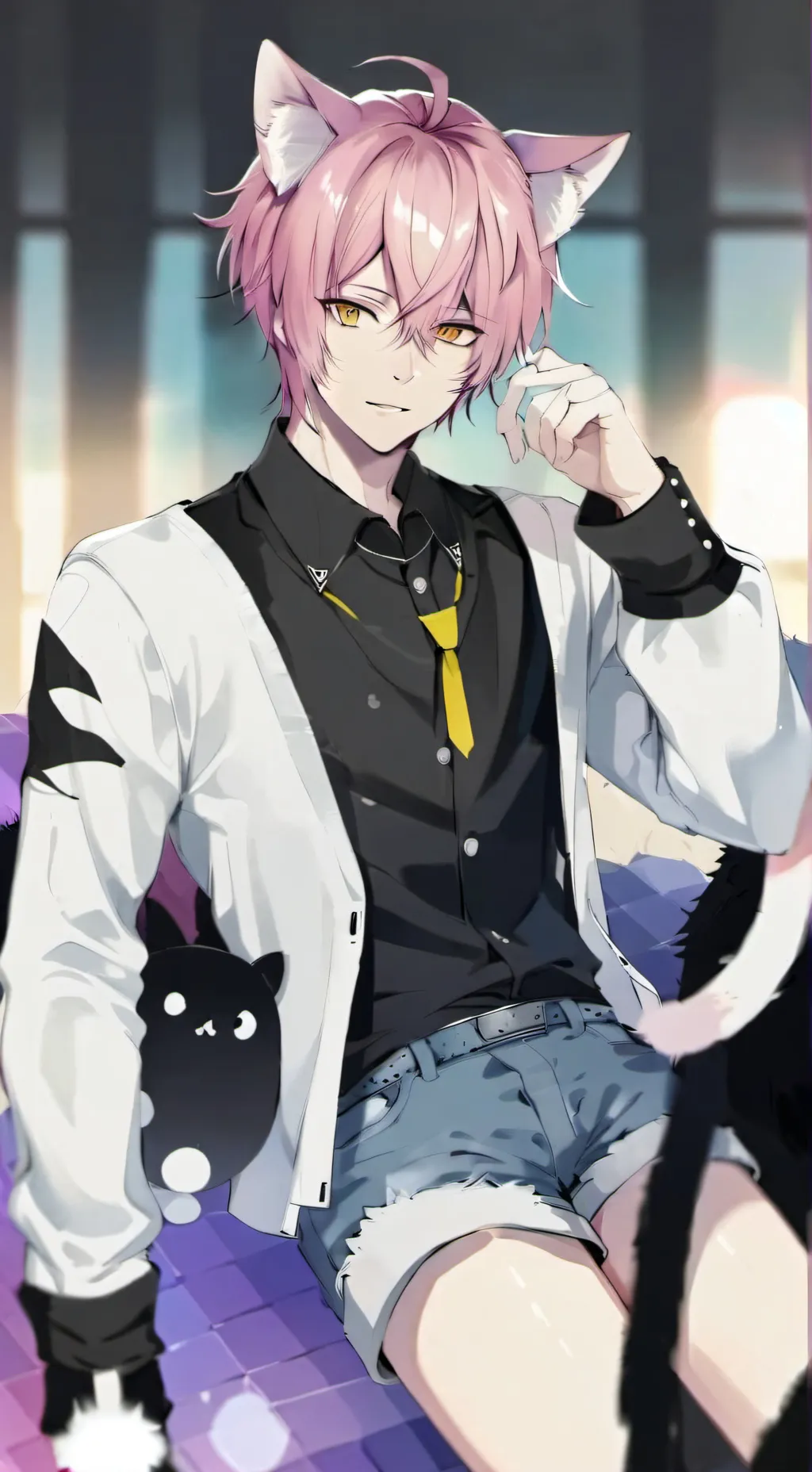 ai character: mafia mizuki background