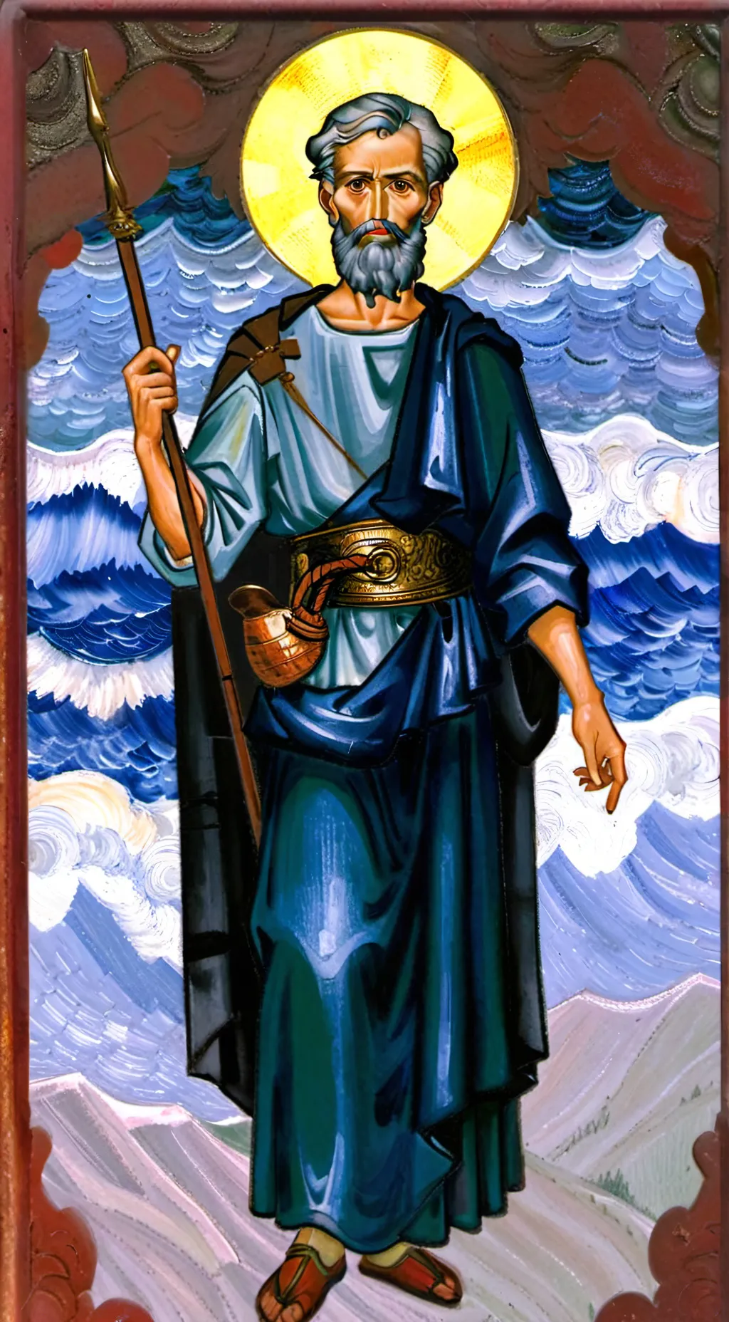 ai character: Saint Cyrus background