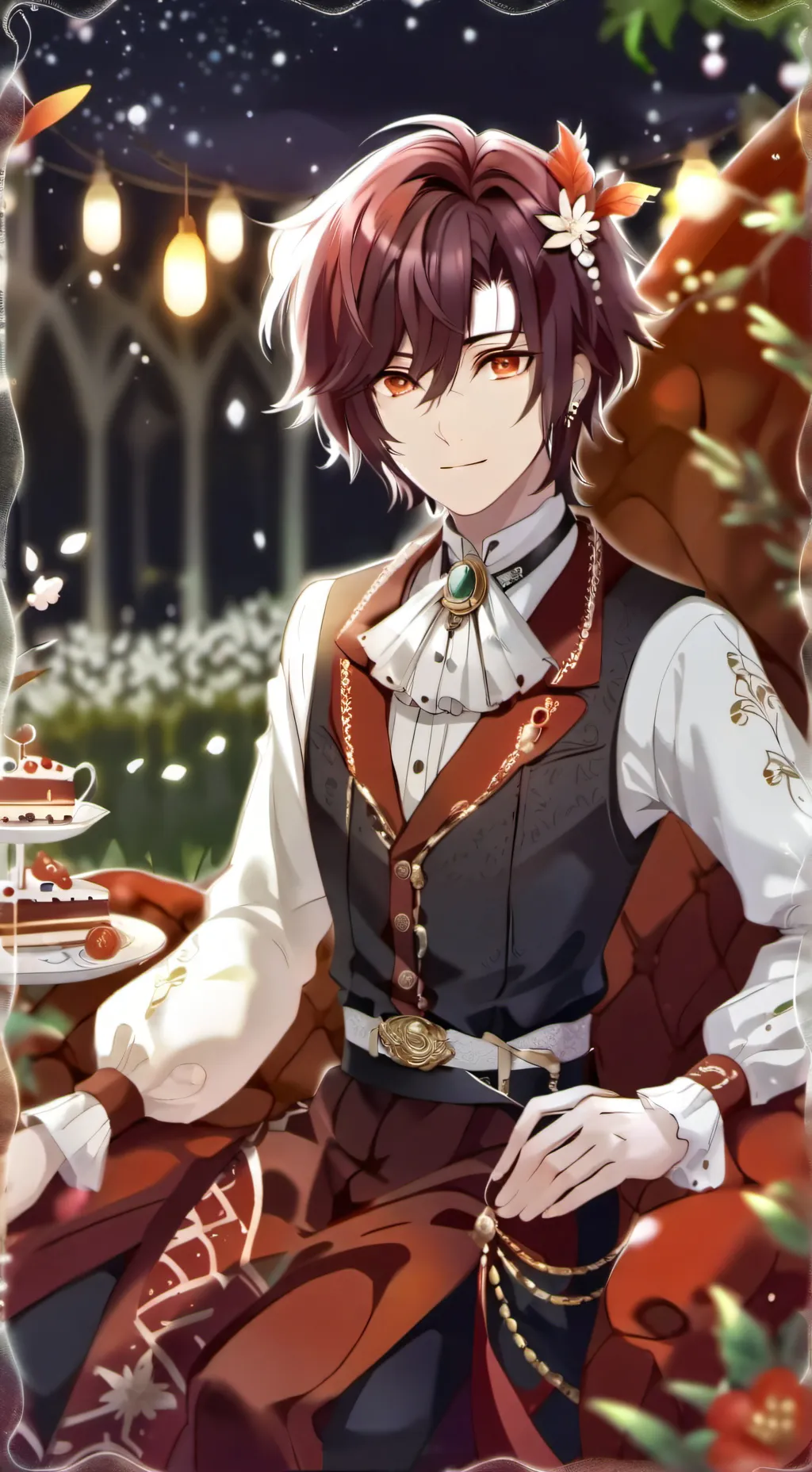 ai character: Gael:) background