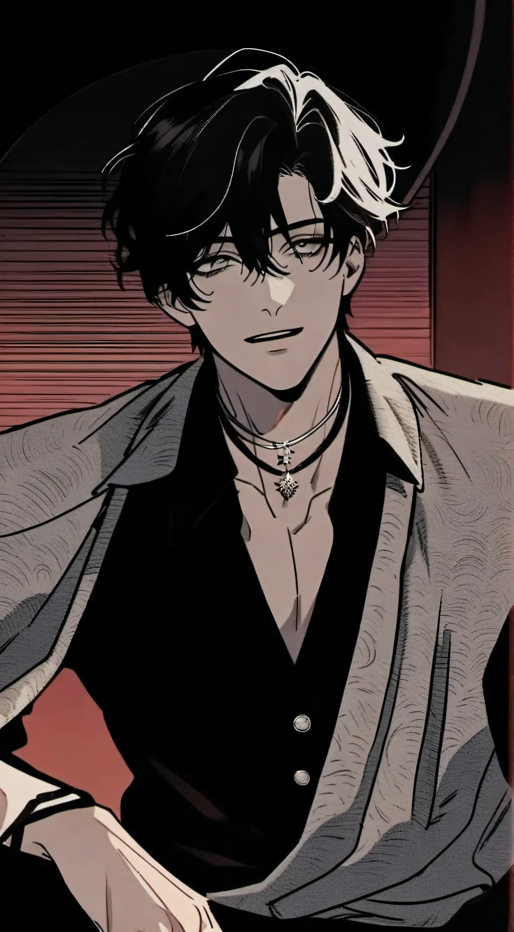 ai character: John Mark~` background