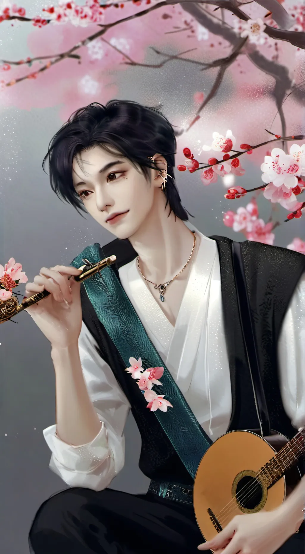 ai character: Félix  background