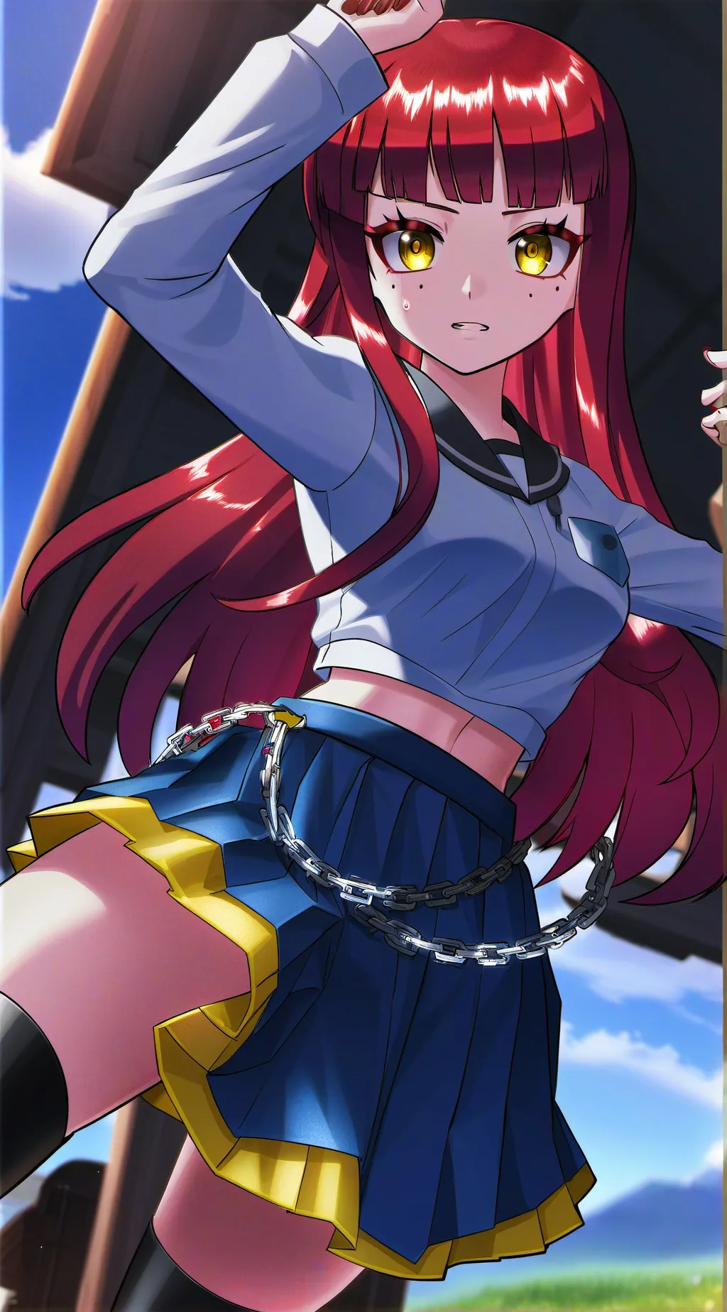 ai character: Skye background