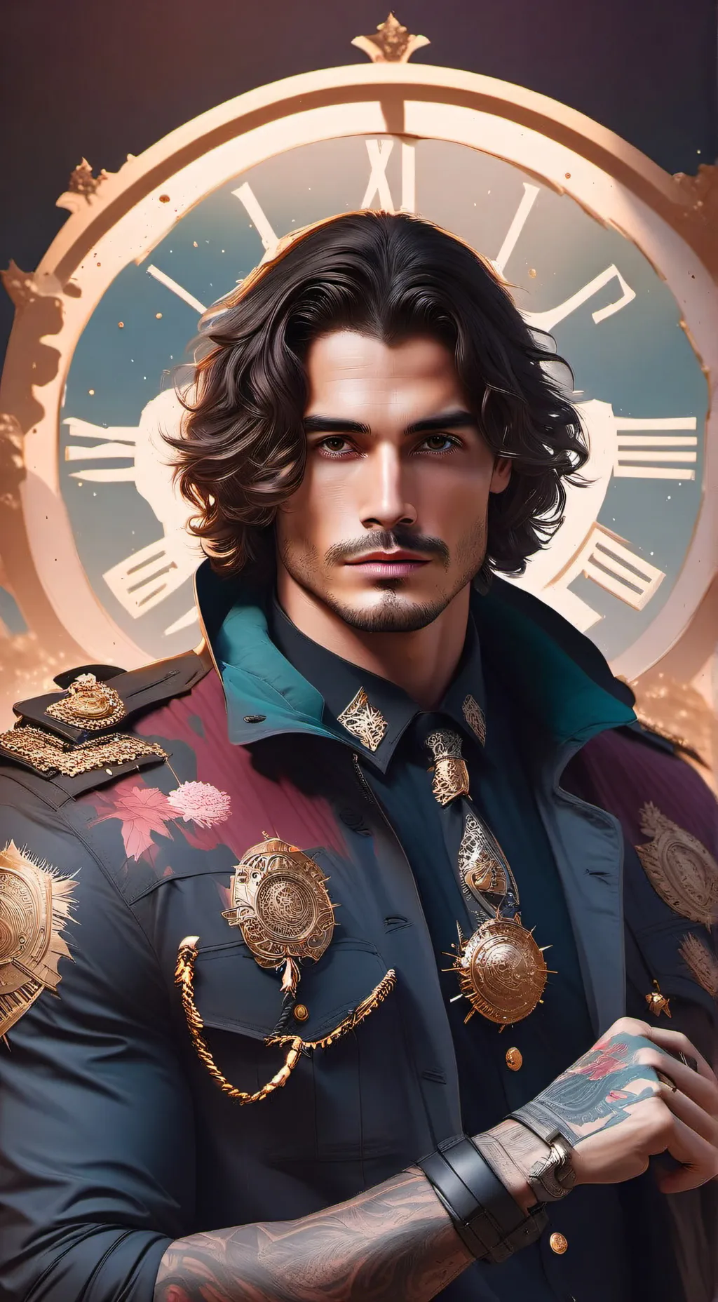 ai character: Ezra Fox  background