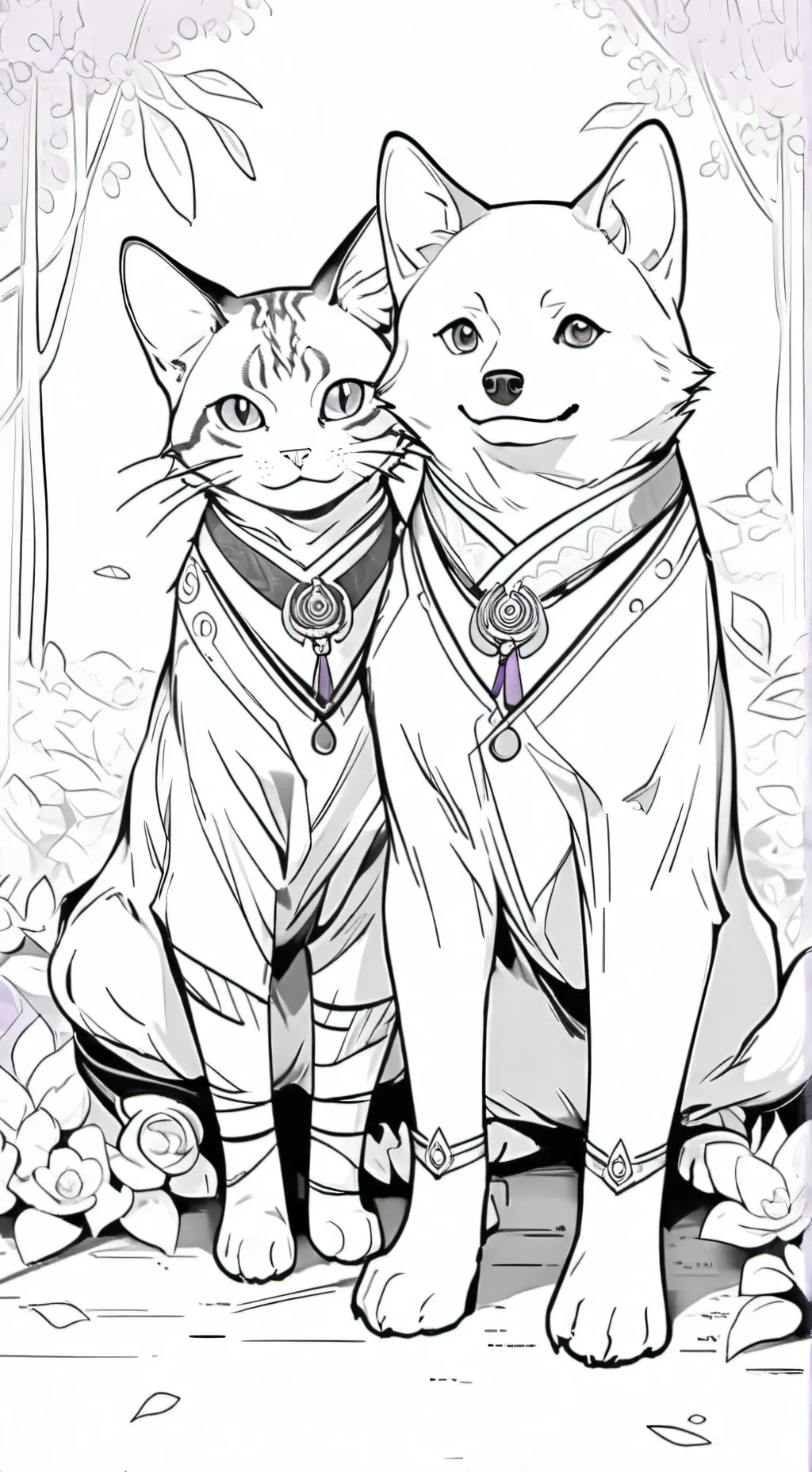 ai character: CatNap X DogDay background