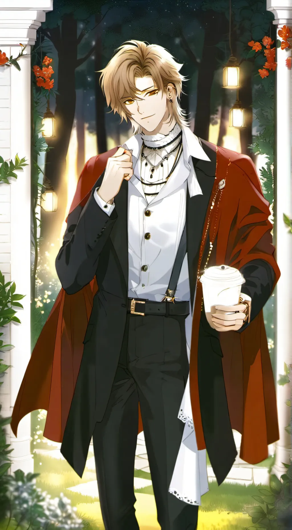 ai character: oliver background