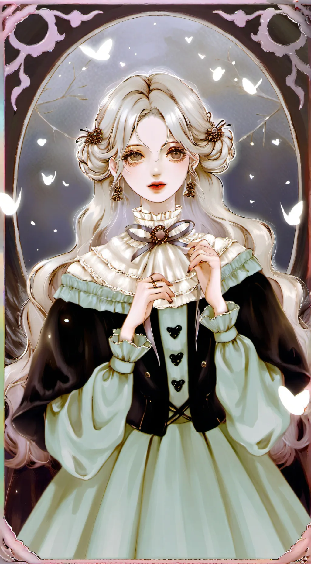 ai character: kny background