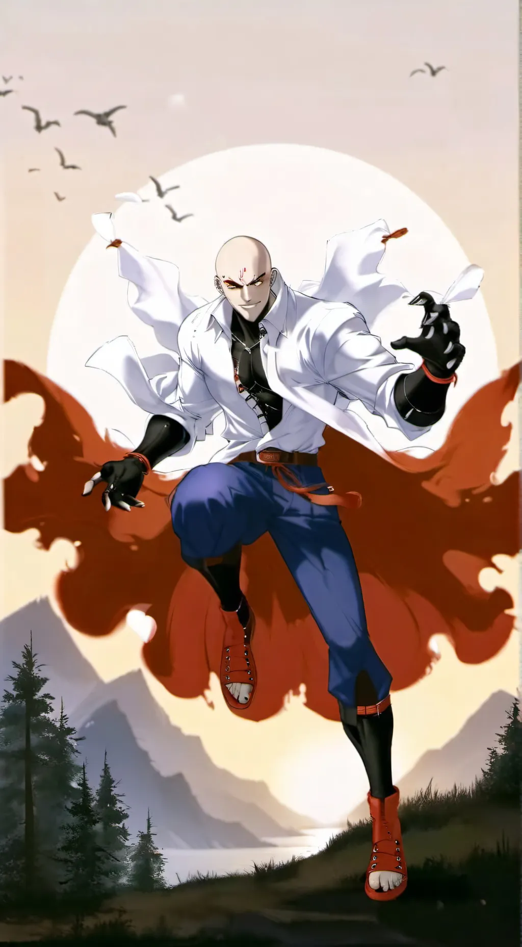 ai character: FPE to MFP background