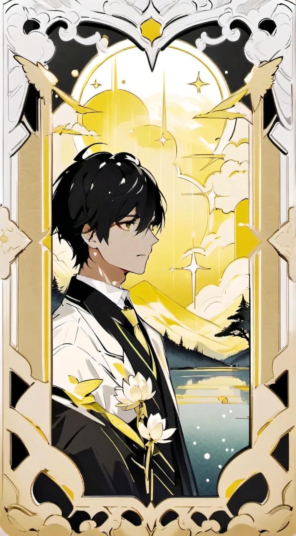 ai character: kevin background