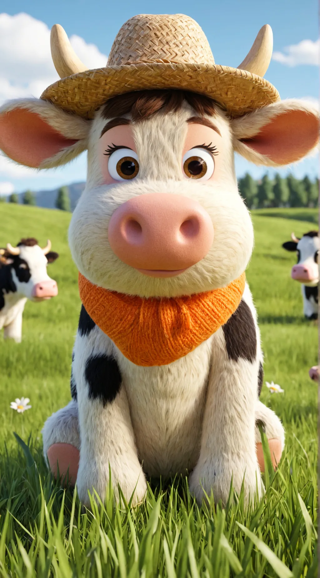 ai character: Daisy Holstein background