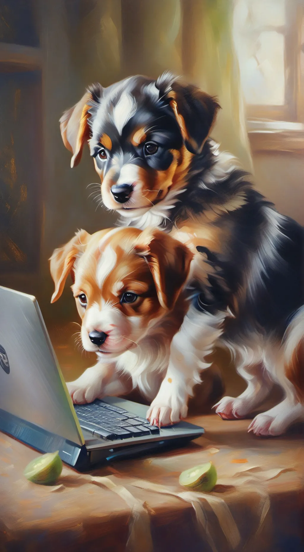 ai character: kiwi slicers background