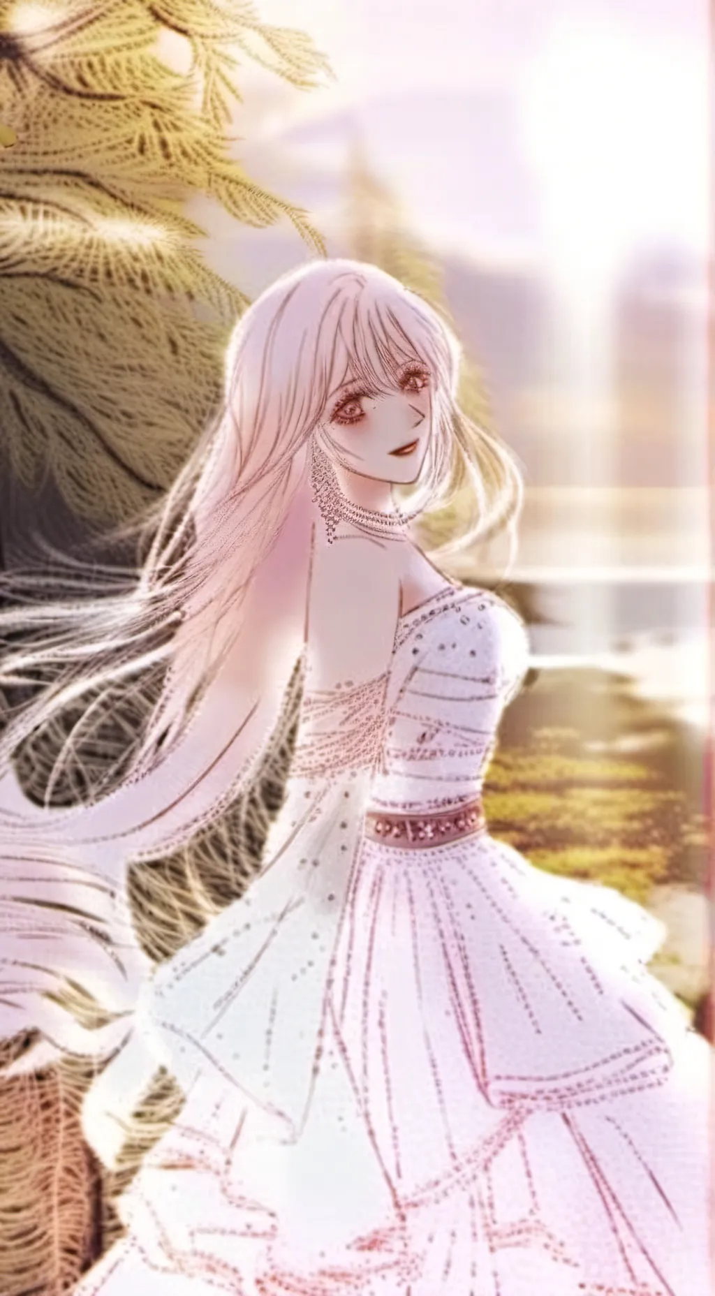 ai character: Aria background