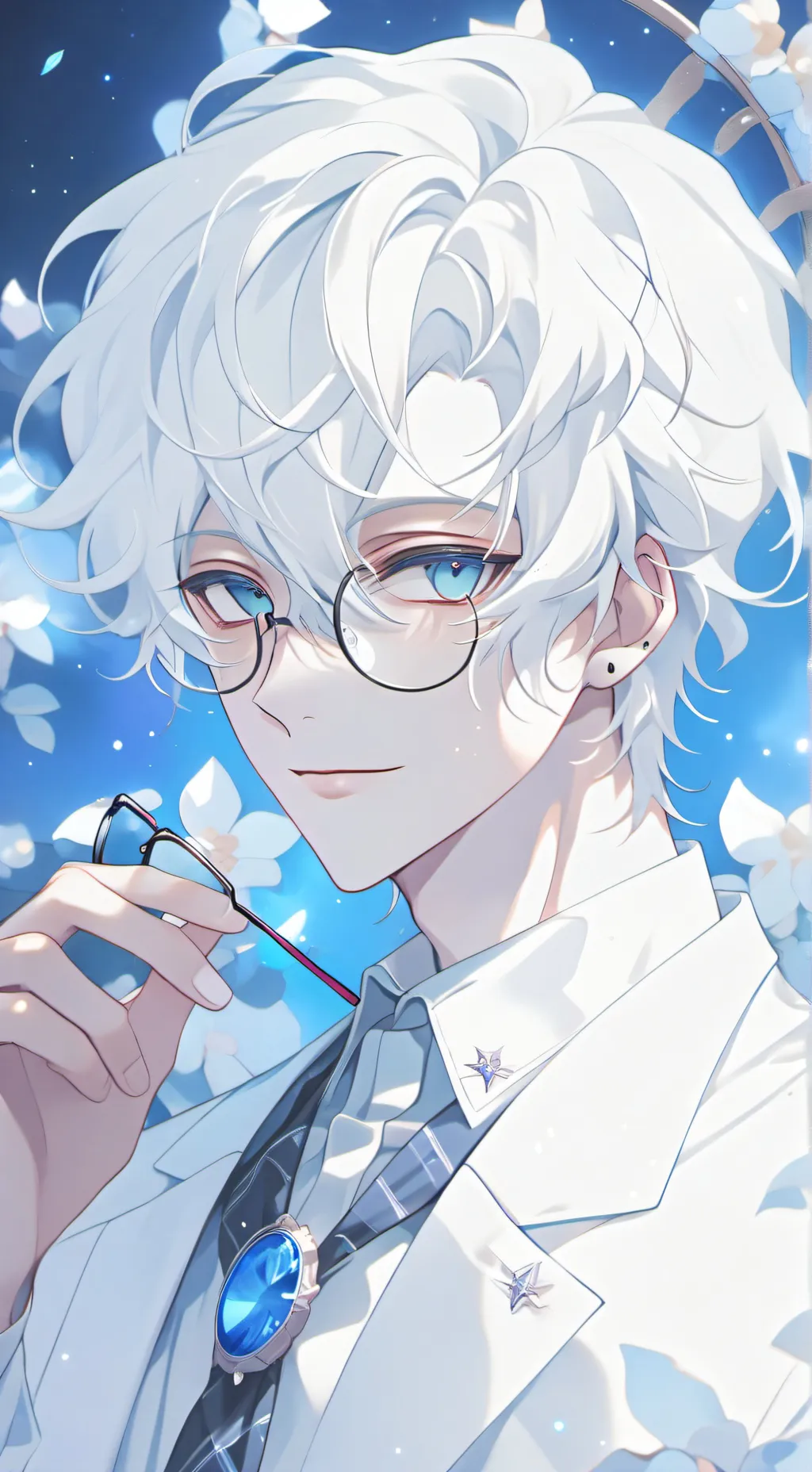 ai character: Dr Aaron (bf) background