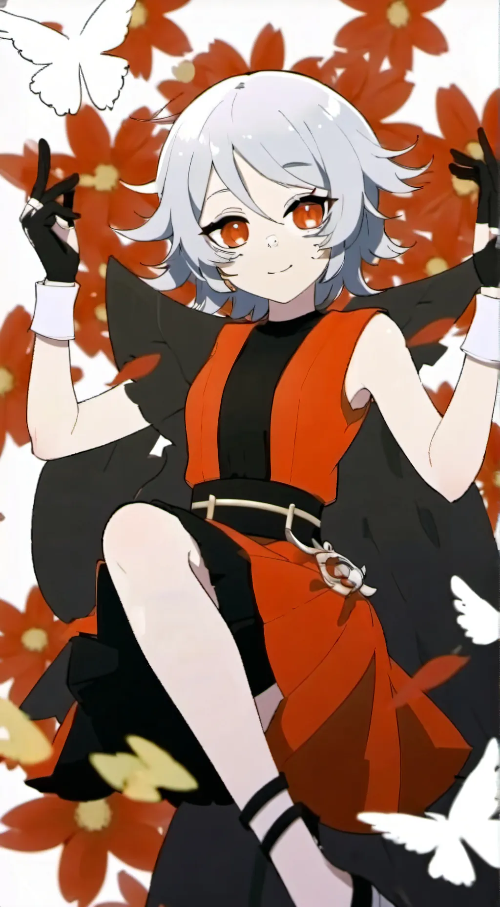 ai character: Grace (sprunki oc) background