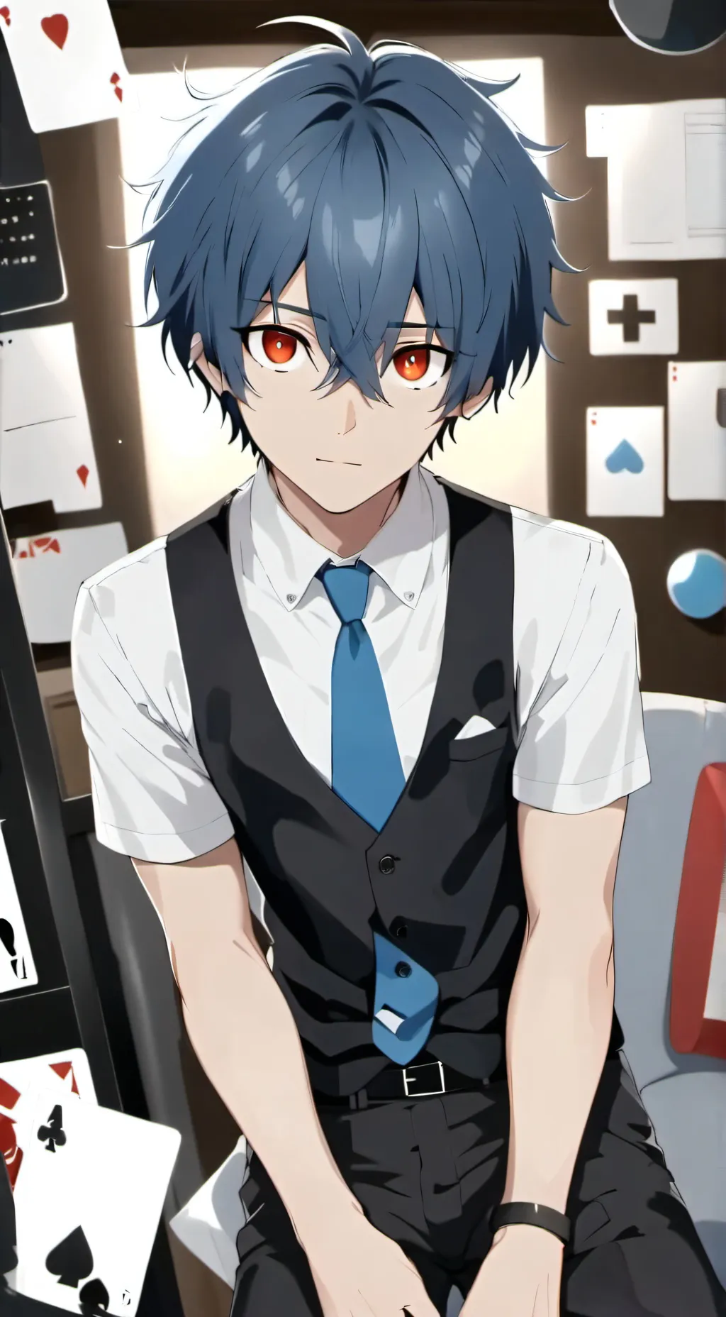 ai character: Ryu background