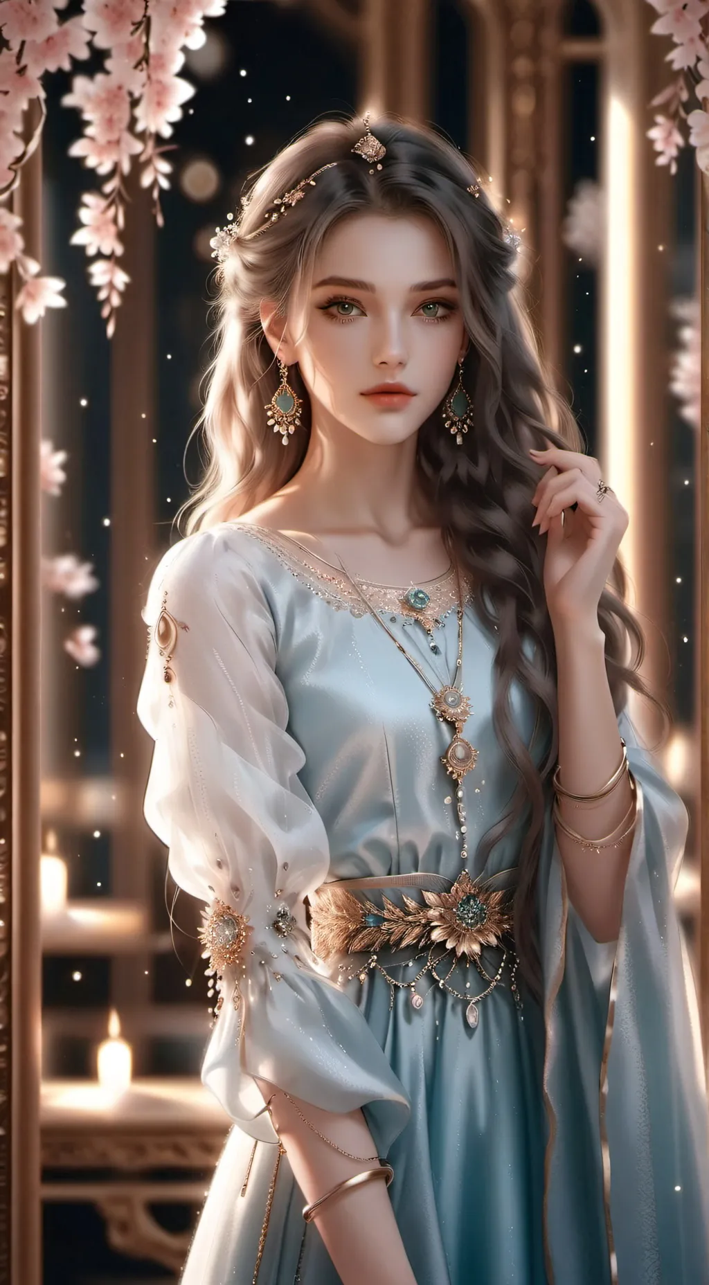 ai character: Stella  background