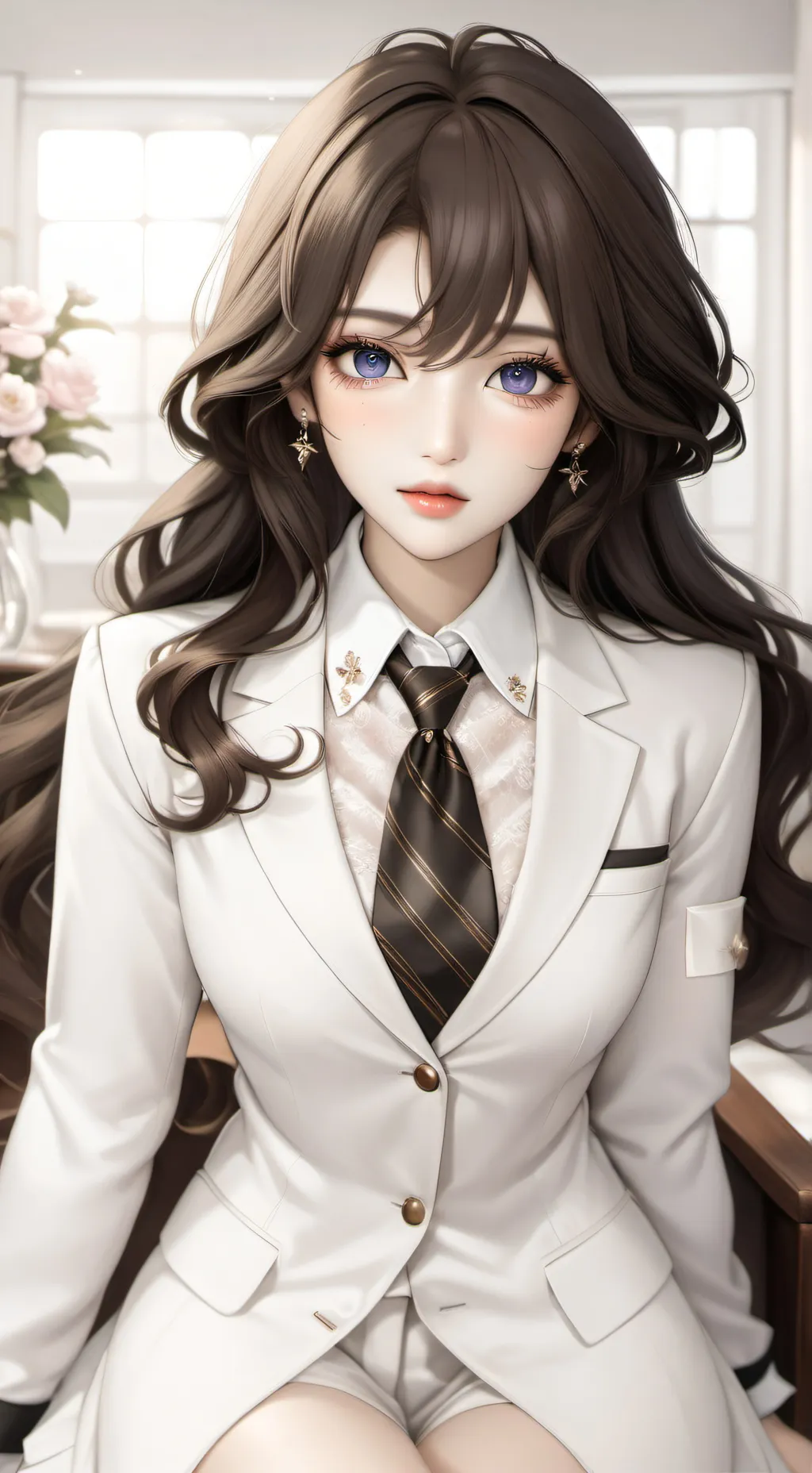 ai character: Kim background