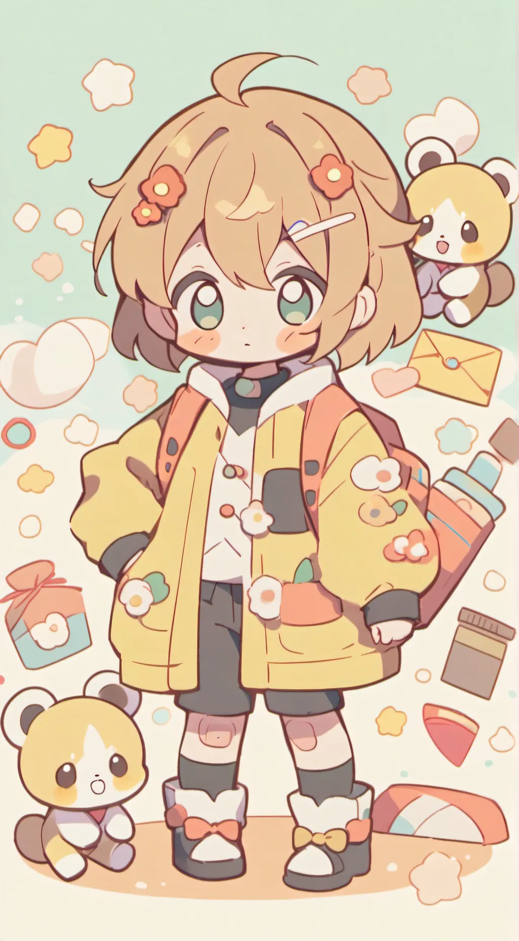 ai character: Baby background