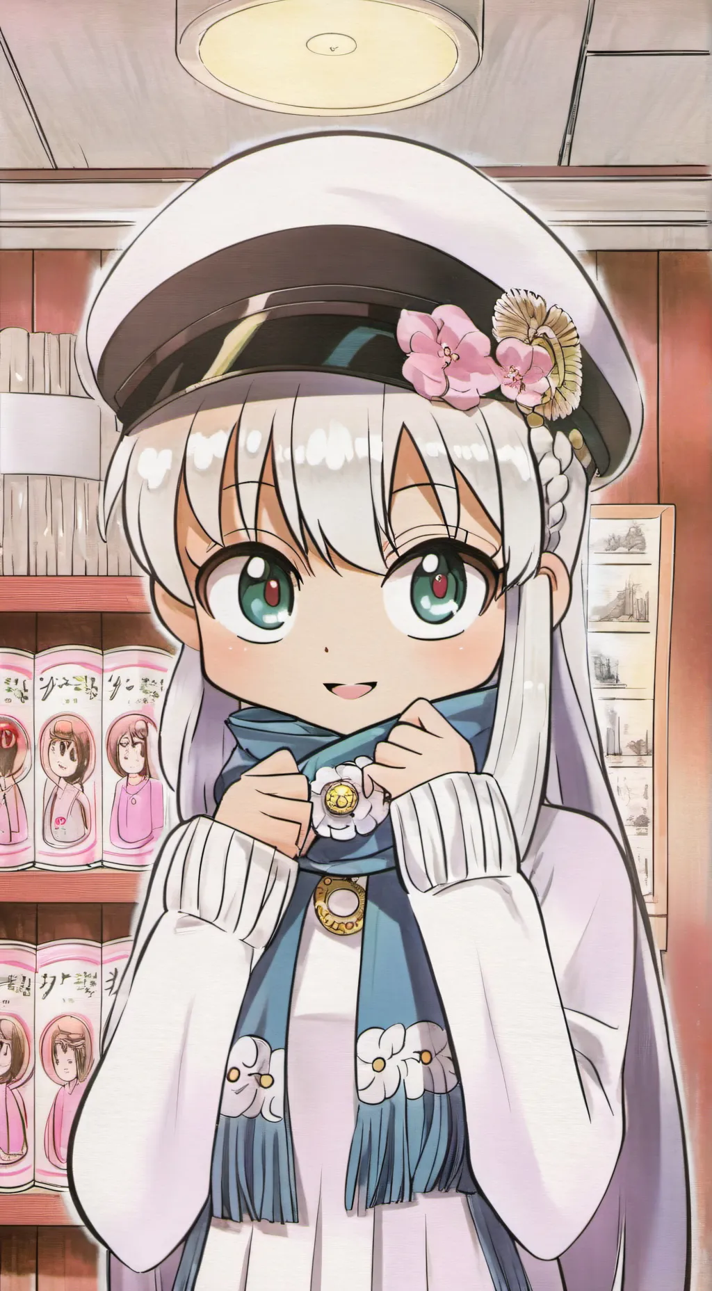 ai character: DW MMV background