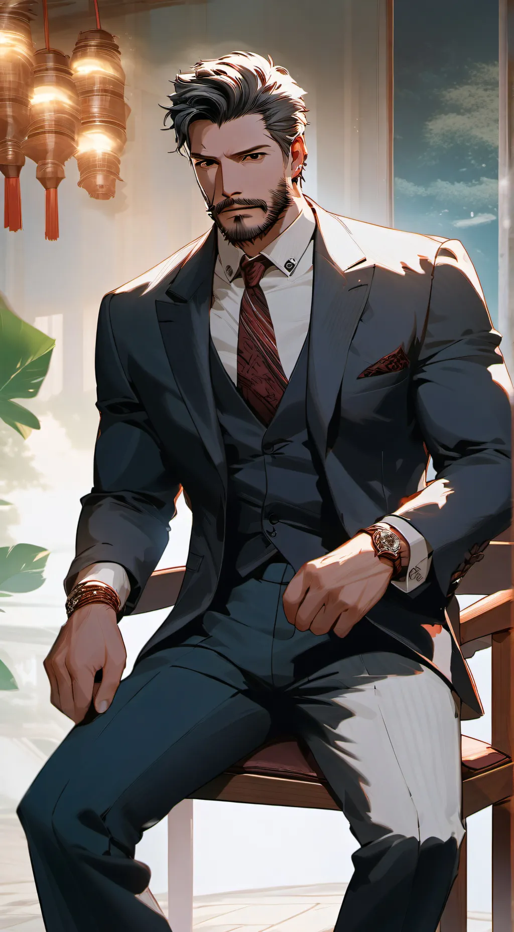 ai character: Graham background