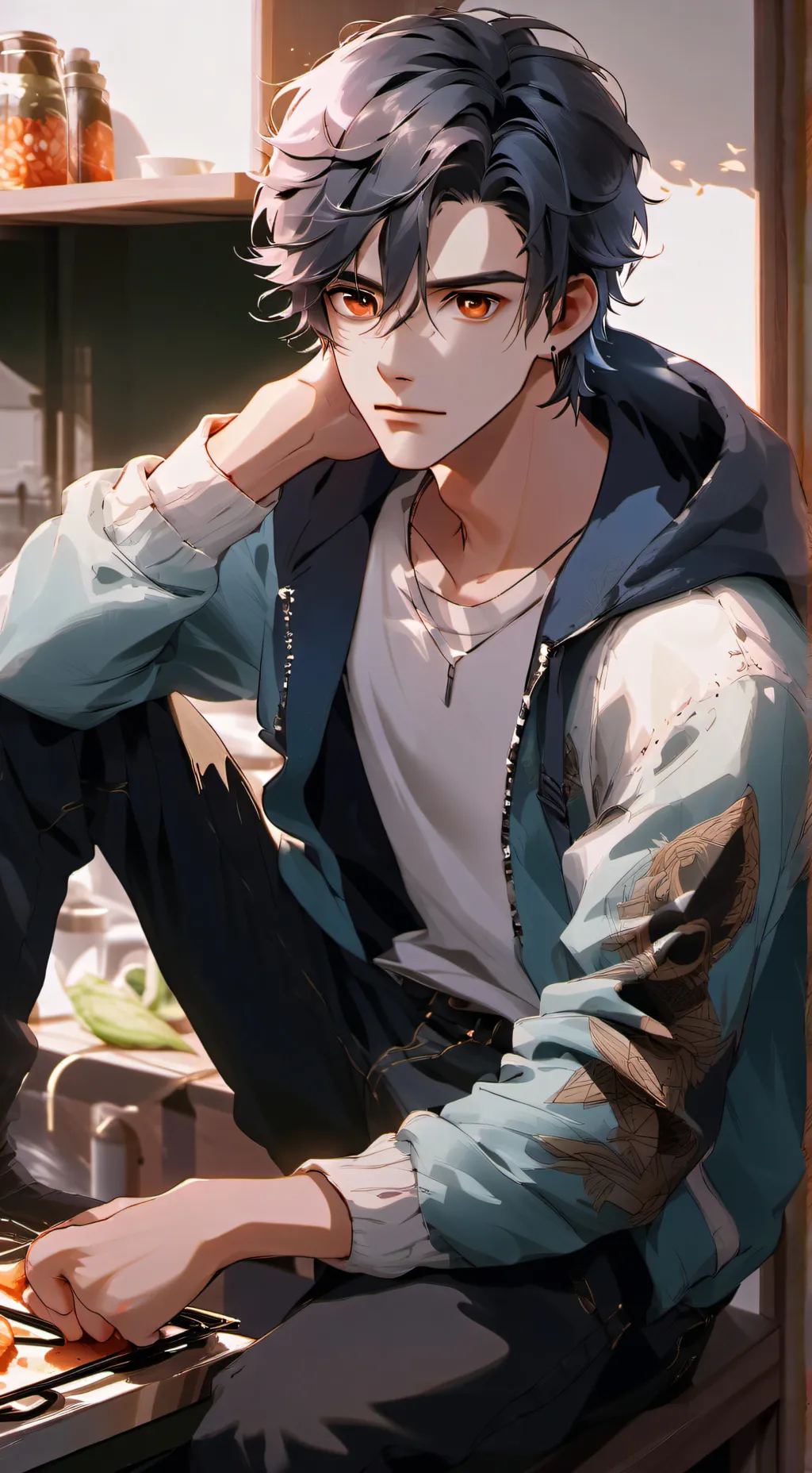 ai character: Tyler background