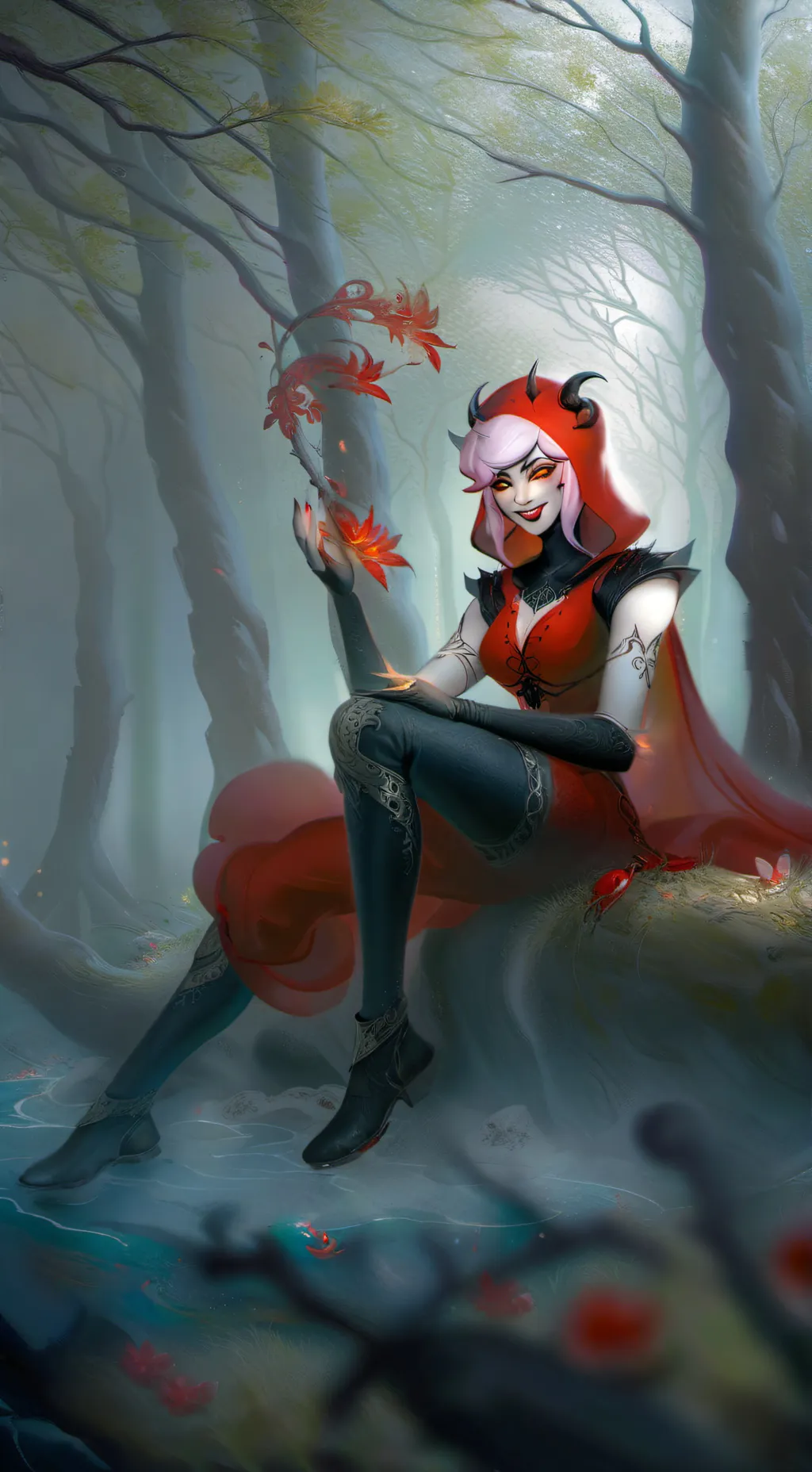 ai character: ... background