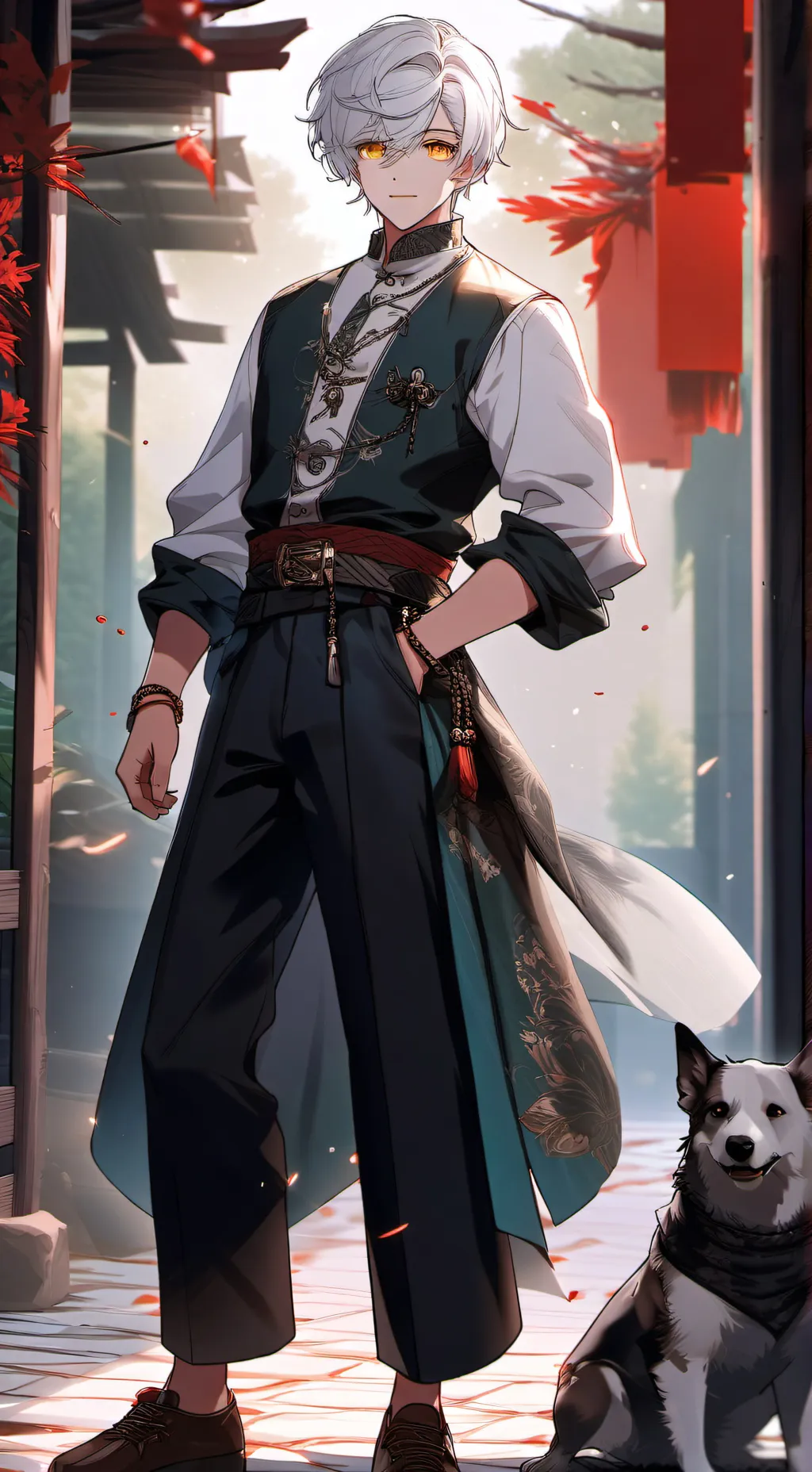 ai character: Sophia's grandpa  background