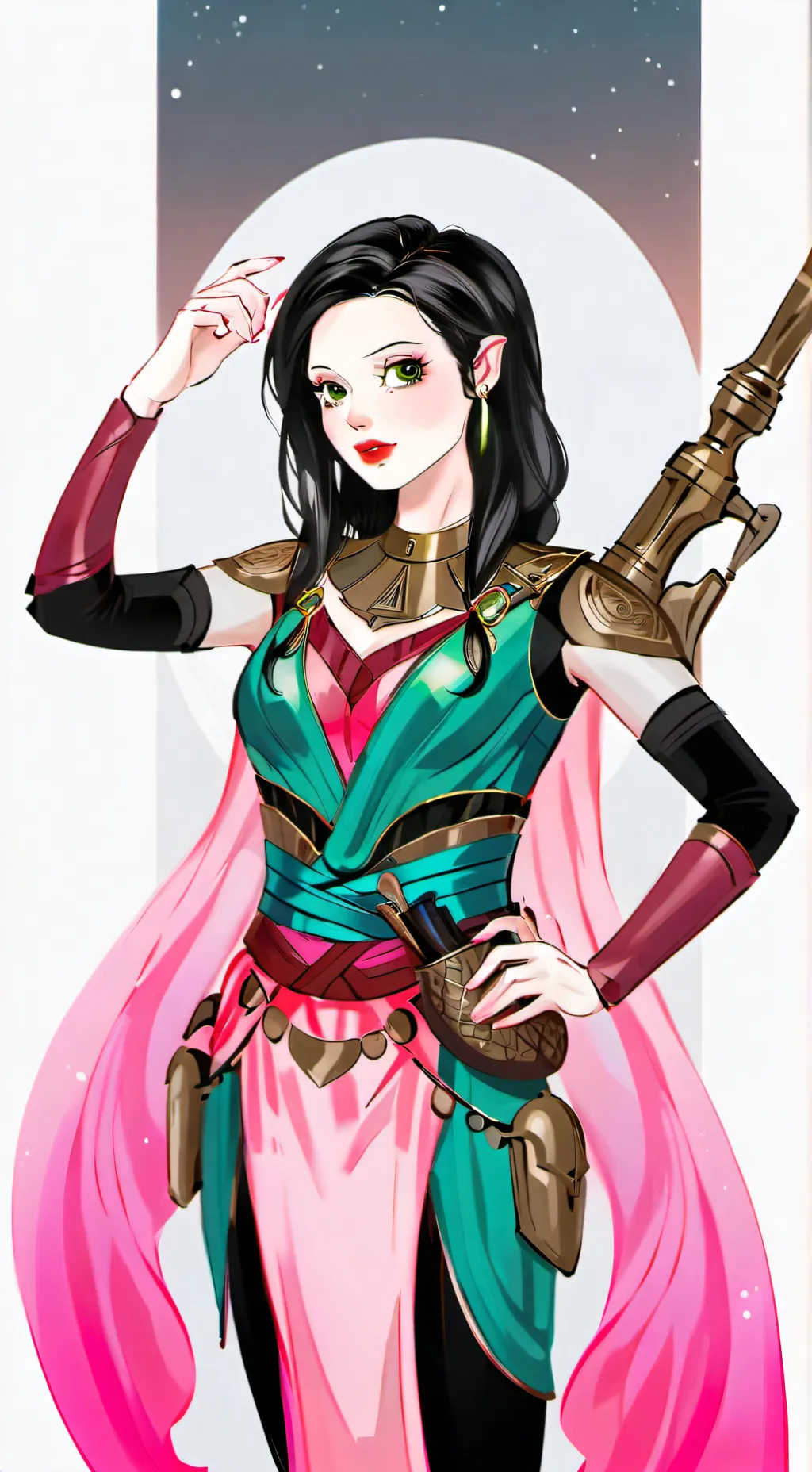 ai character: Rin Asakura background