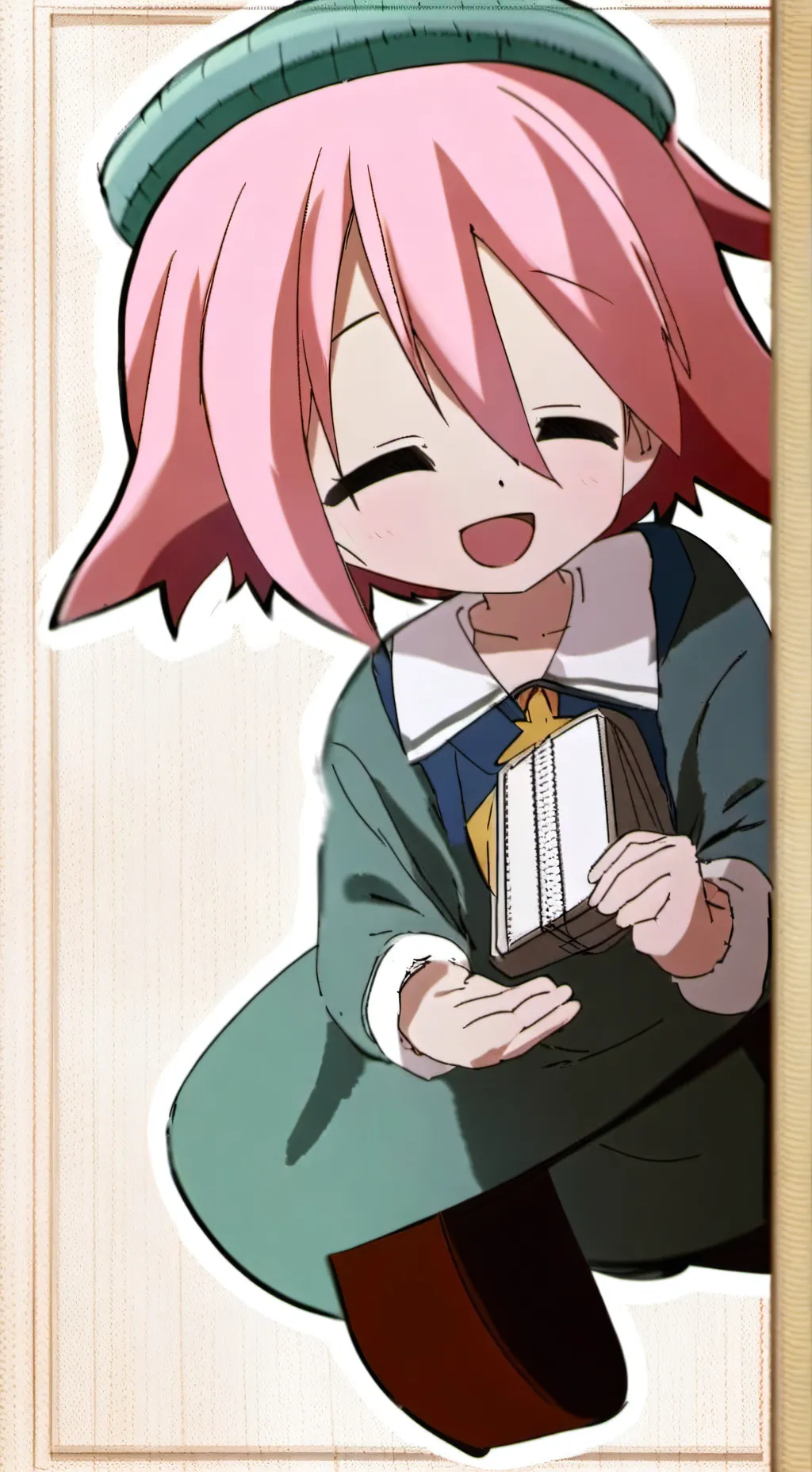 ai character: yoshimoki nomiko background