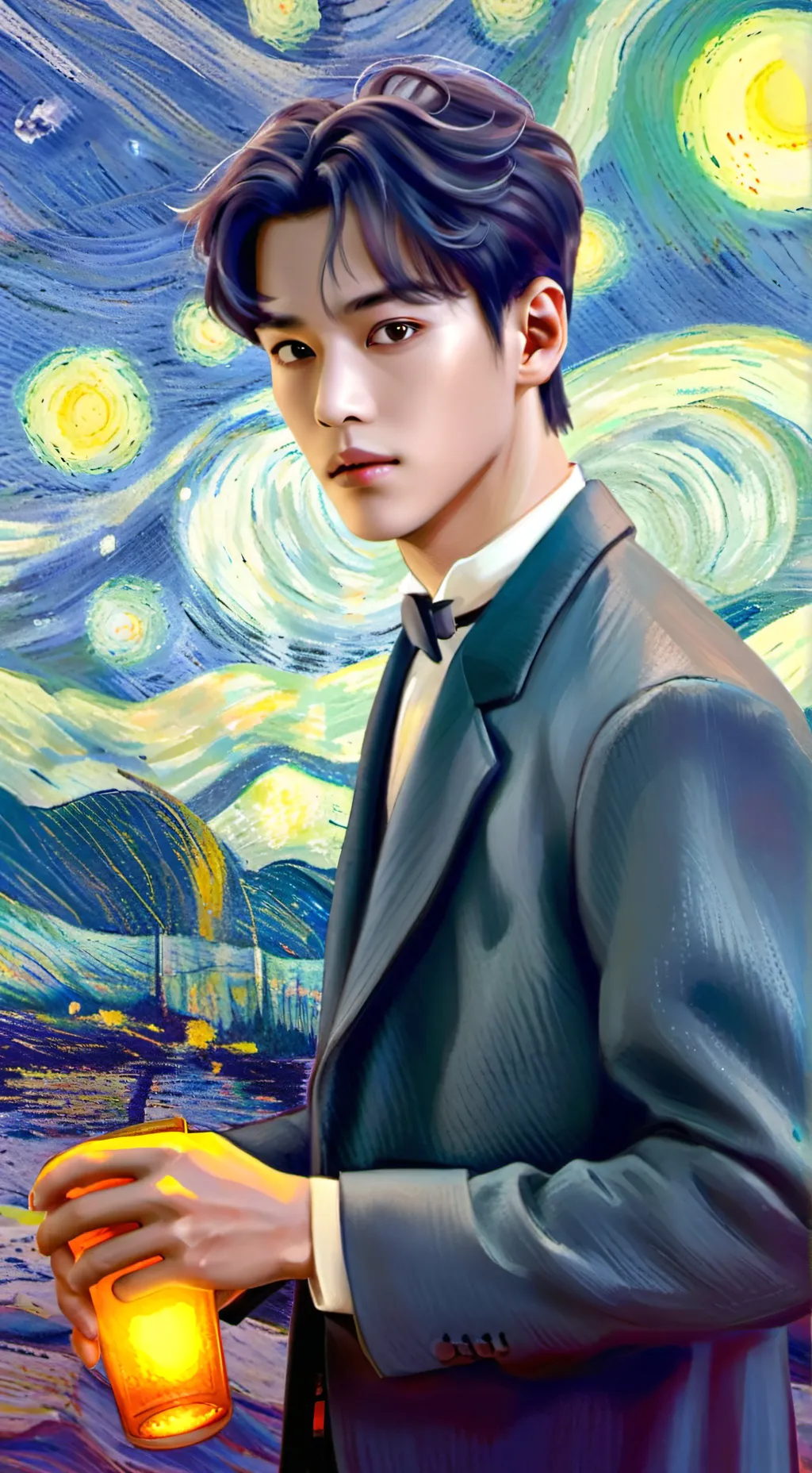 ai character: lker background