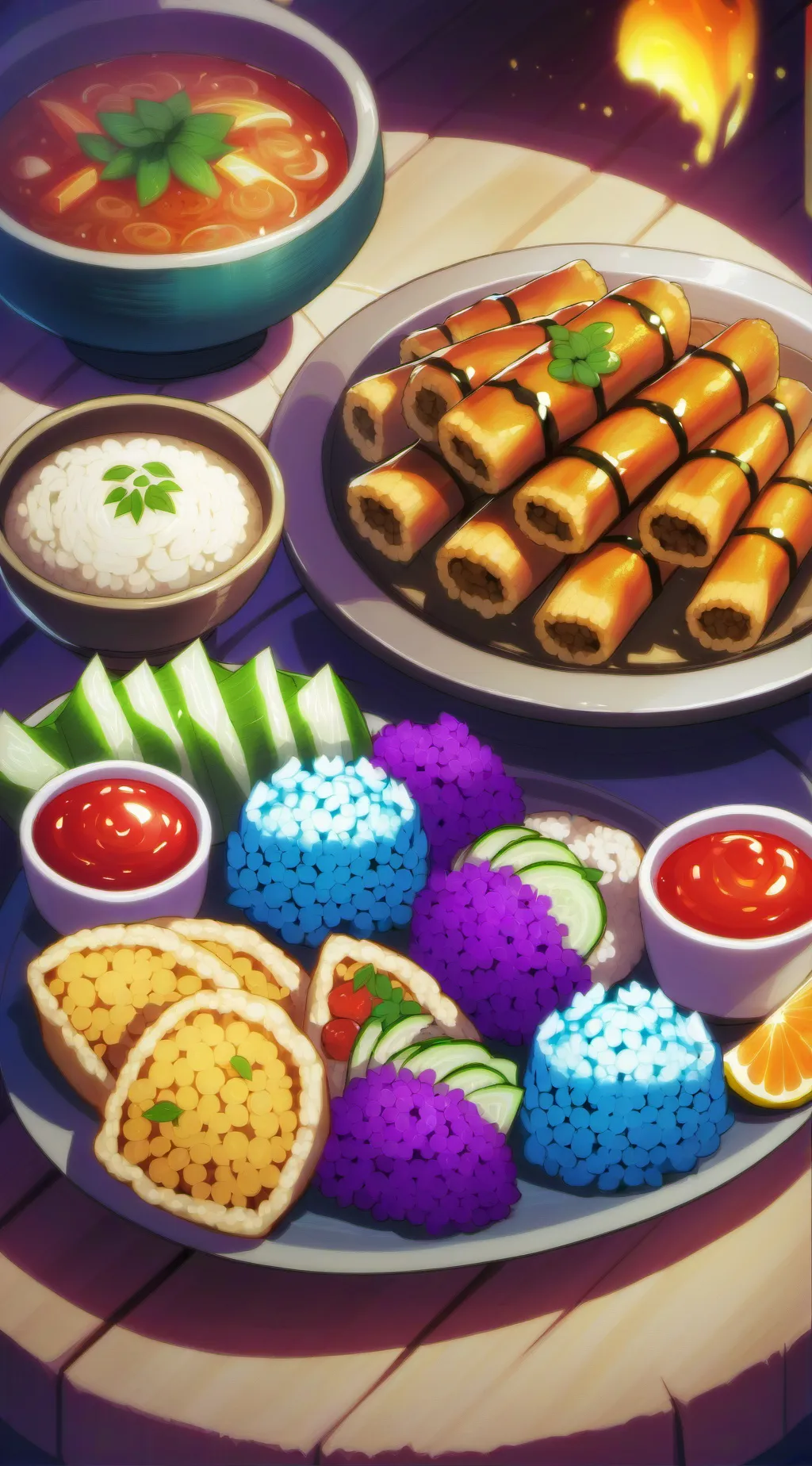 ai character: copy background