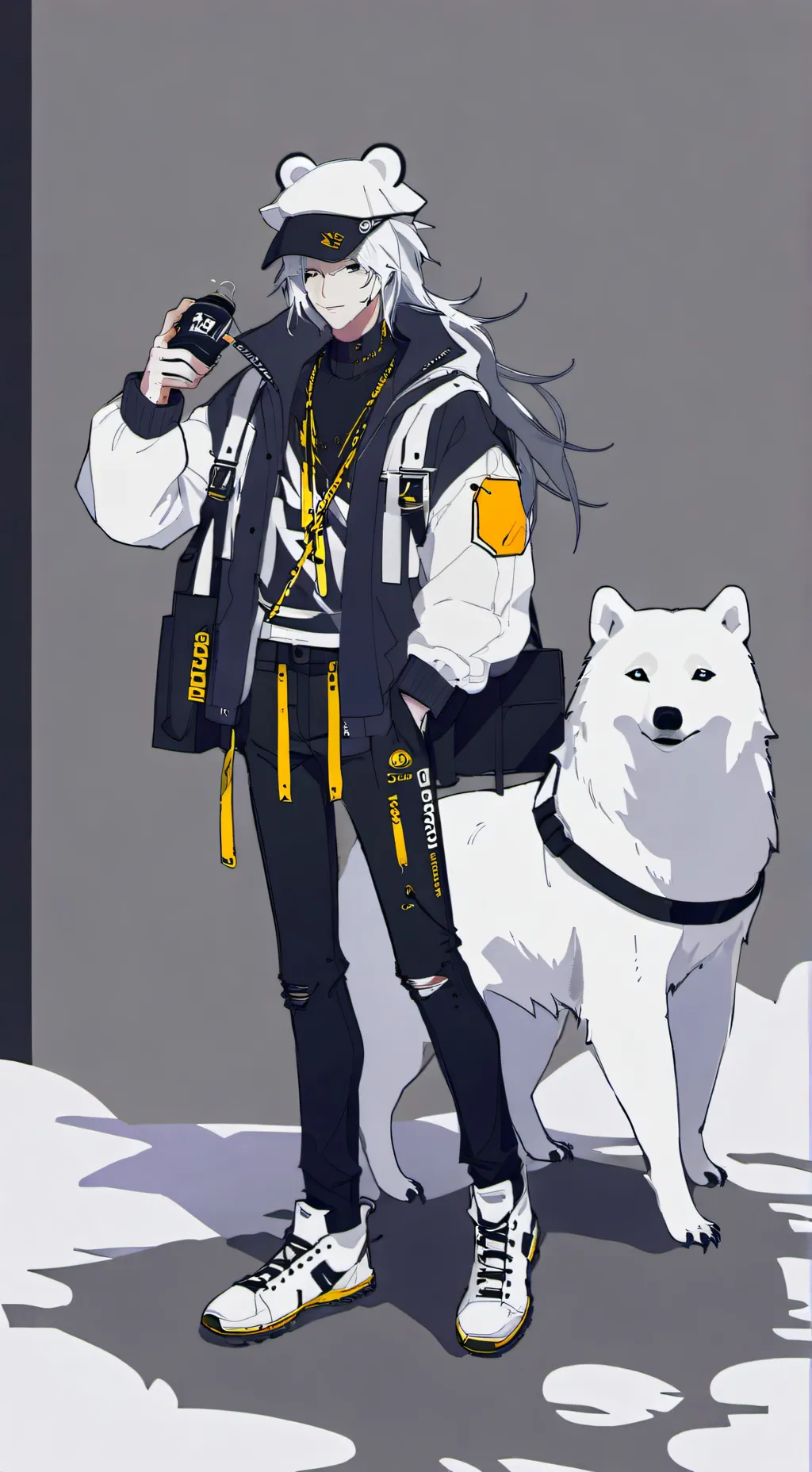 ai character: uzi doorman background